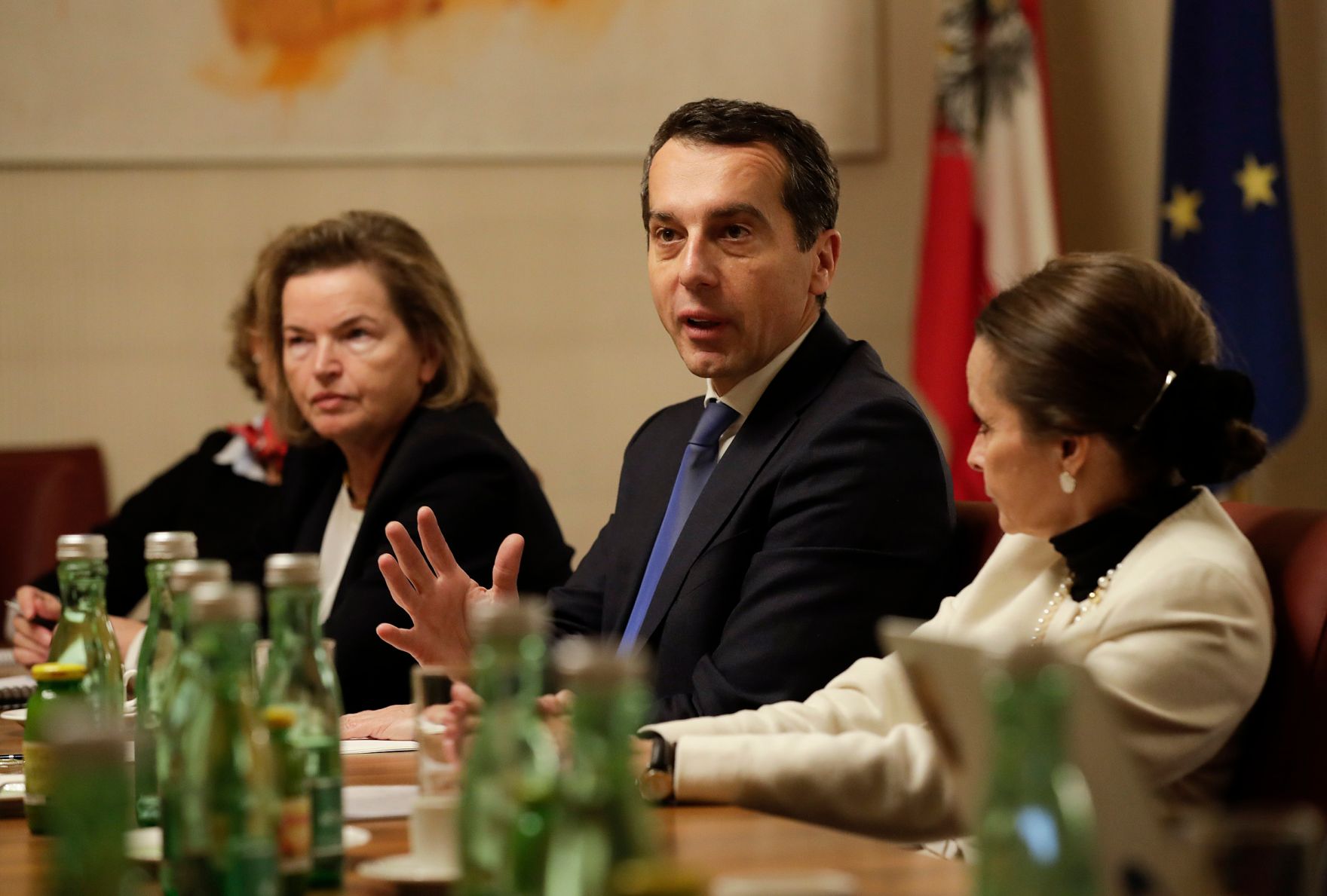 Am 1. Dezember 2016 empfing Bundeskanzler Christian Kern Frauen in der Wirtschaft zu einem Gespr&auml;ch.