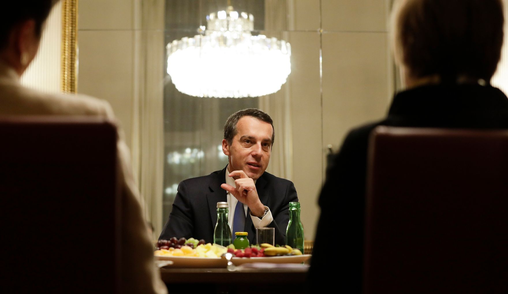 Am 1. Dezember 2016 empfing Bundeskanzler Christian Kern Frauen in der Wirtschaft zu einem Gespr&auml;ch.