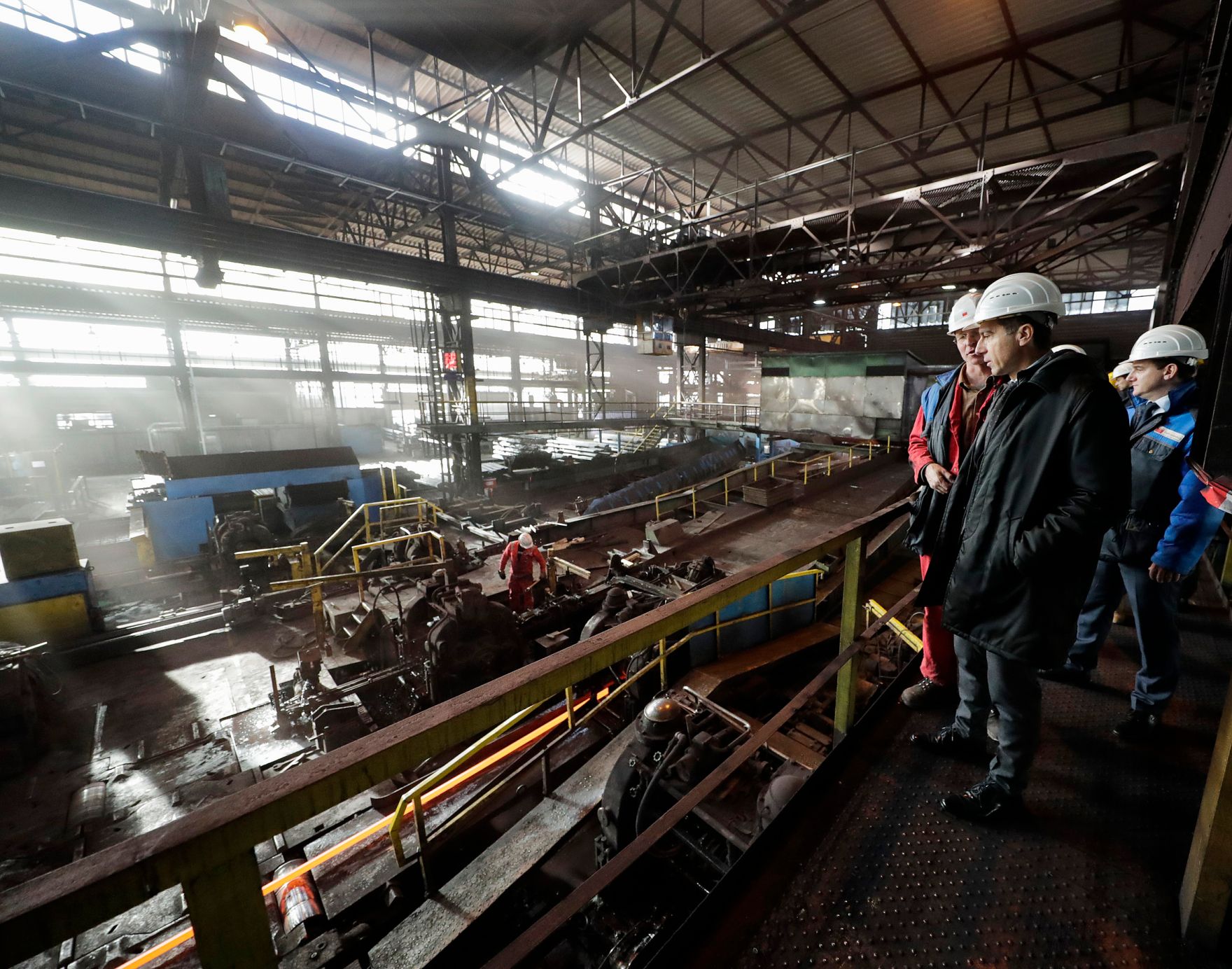 Am 12. Dezember 2016 besuchte Bundeskanzler Christian Kern den Betrieb Stahl Judenburg.