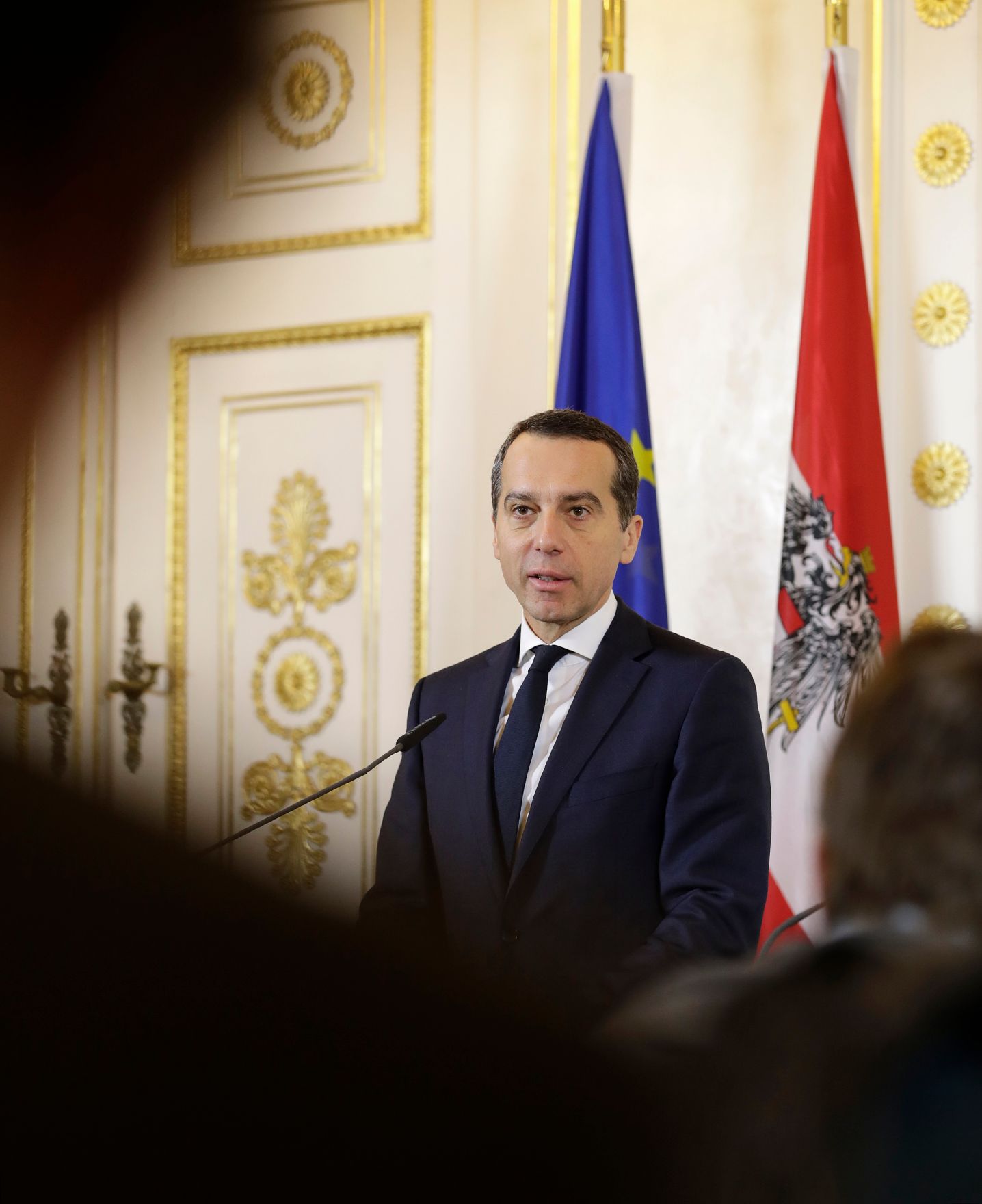 Am 20. Dezember 2016 gab Bundeskanzler Christian Kern (im Bild) ein Pressestatement zu den tragischen Ereignissen in Berlin.