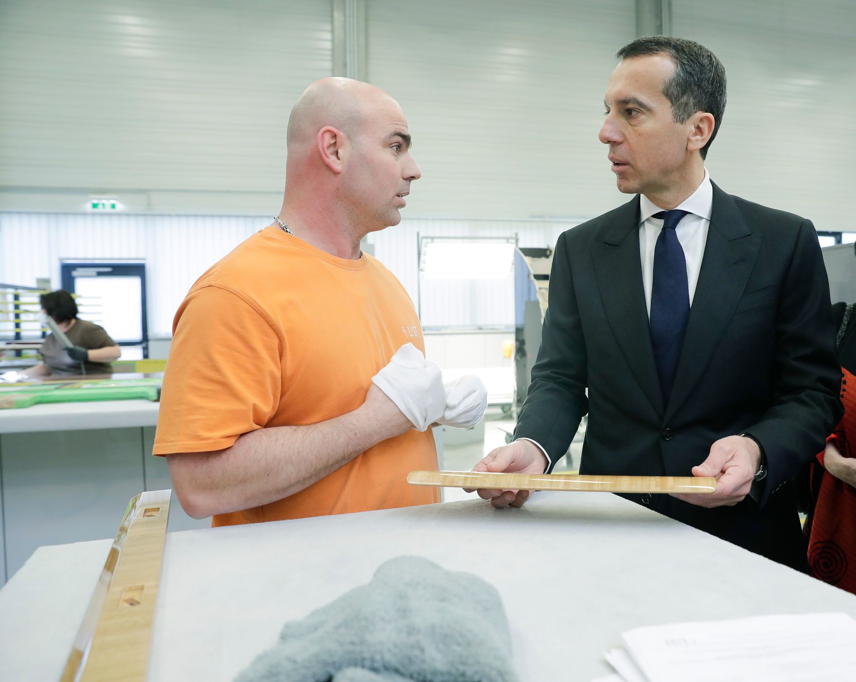 Am 22. Februar 2017 besuchte Bundeskanzler Christian Kern die Firma F. LIST GMBH in Thomasberg.