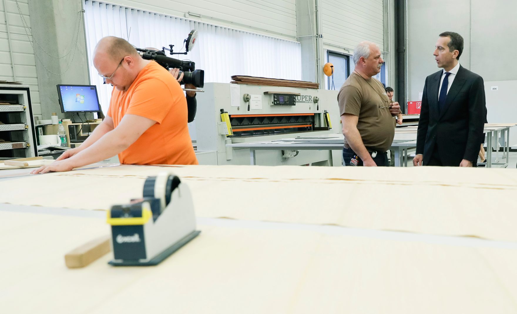 Am 22. Februar 2017 besuchte Bundeskanzler Christian Kern die Firma F. LIST GMBH in Thomasberg.