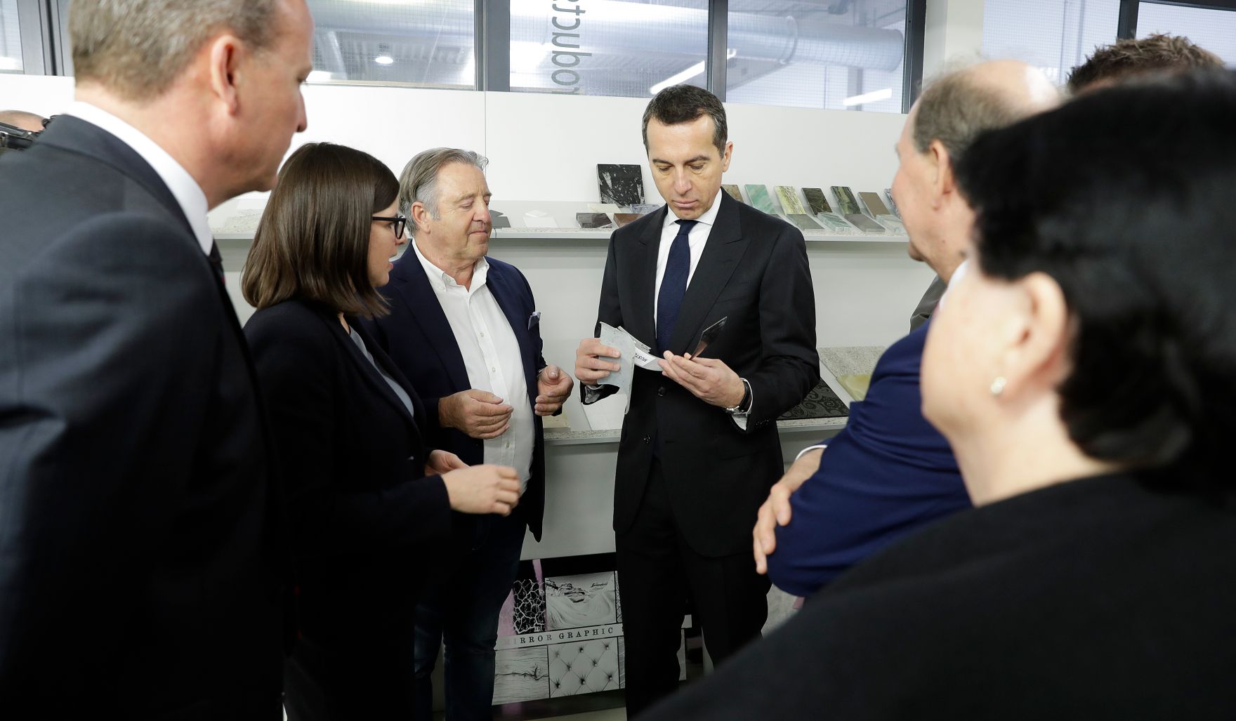 Am 22. Februar 2017 besuchte Bundeskanzler Christian Kern die Firma F. LIST GMBH in Thomasberg.