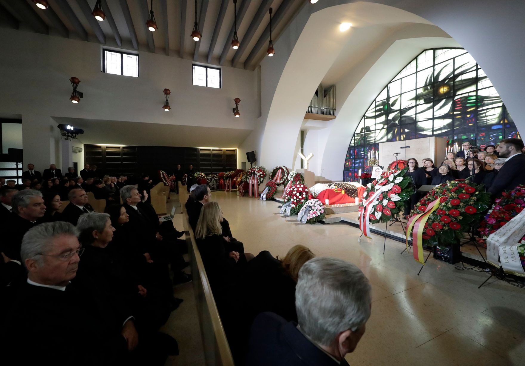Am 5. M&auml;rz 2017 fand die Trauerfeier f&uuml;r Bundesministerin Sabine Oberhauser statt.