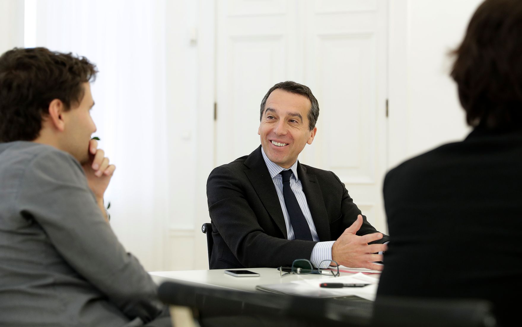 Christian Kern; Bundeskanzler der Republik &Ouml;sterreich vom 17. Mai 2016 bis 18. Dezember 2017.