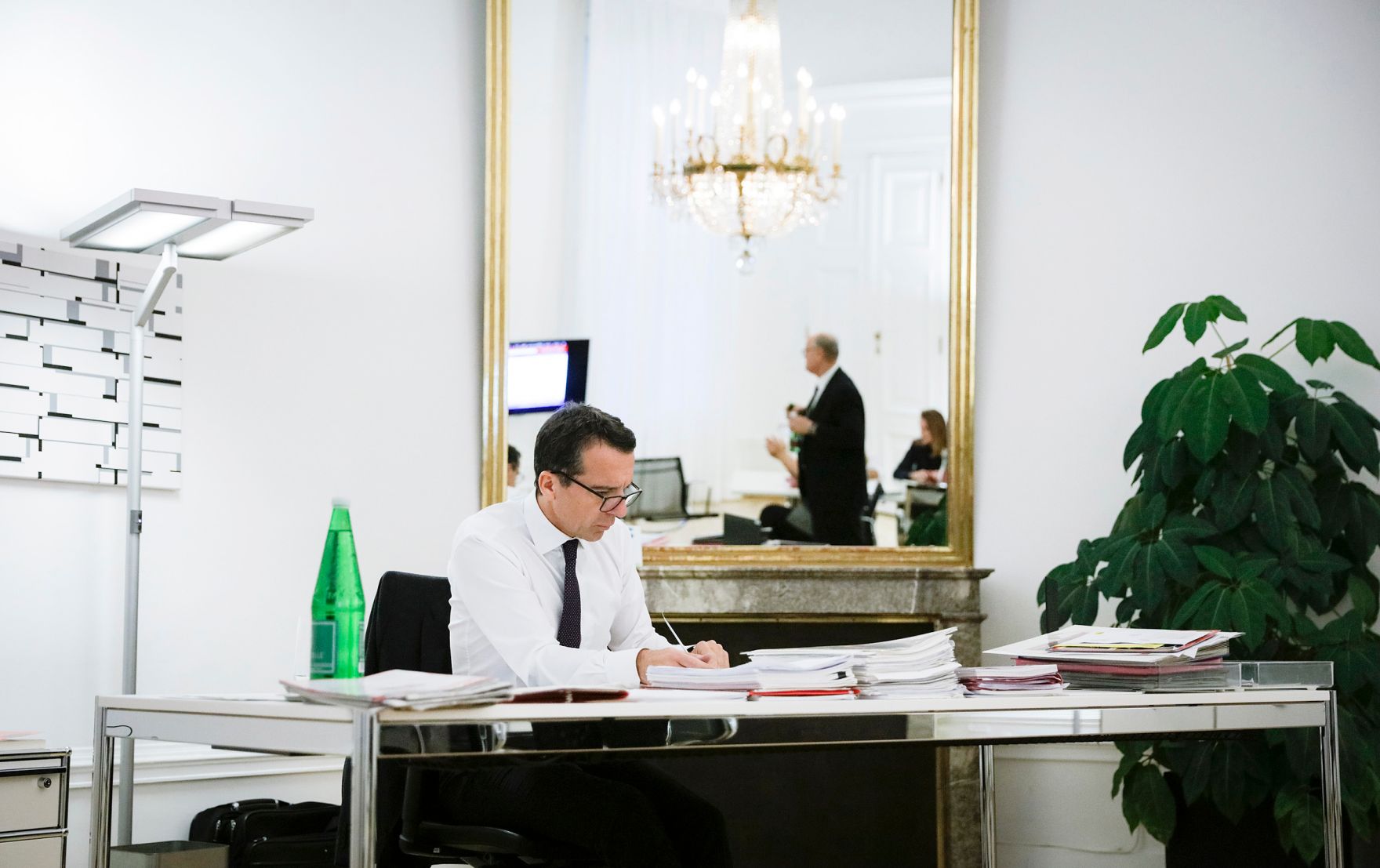 Christian Kern; Bundeskanzler der Republik &Ouml;sterreich vom 17. Mai 2016 bis 18. Dezember 2017.