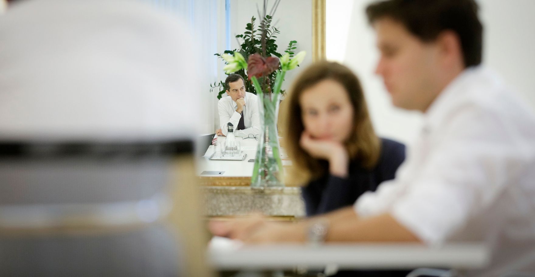Christian Kern; Bundeskanzler der Republik &Ouml;sterreich vom 17. Mai 2016 bis 18. Dezember 2017.