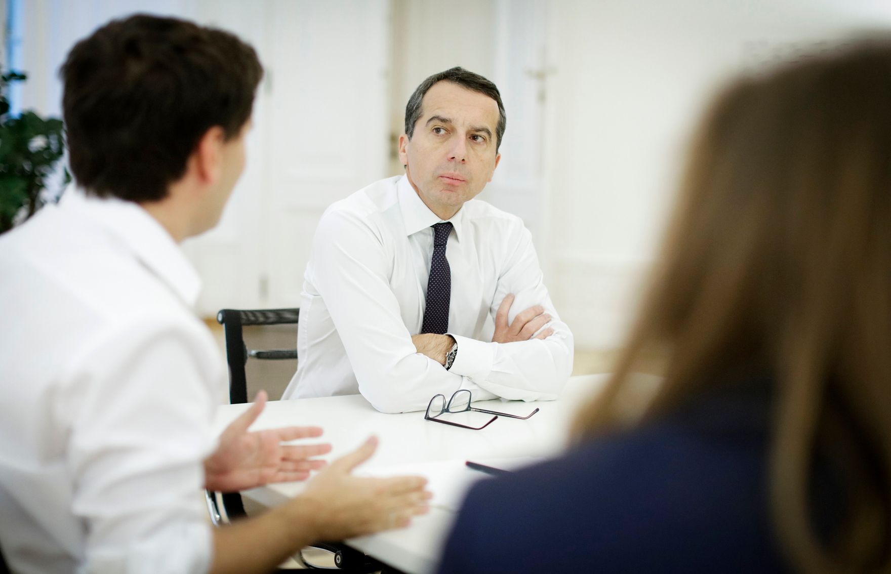 Christian Kern; Bundeskanzler der Republik &Ouml;sterreich vom 17. Mai 2016 bis 18. Dezember 2017.