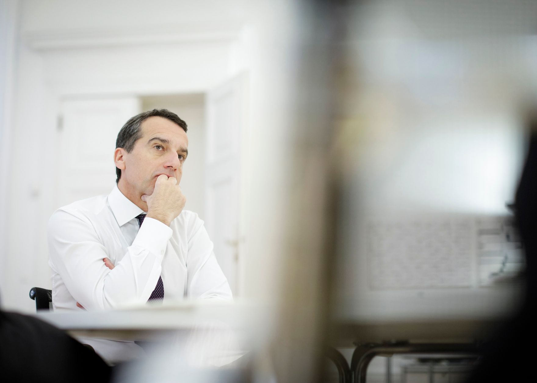 Christian Kern; Bundeskanzler der Republik &Ouml;sterreich vom 17. Mai 2016 bis 18. Dezember 2017.