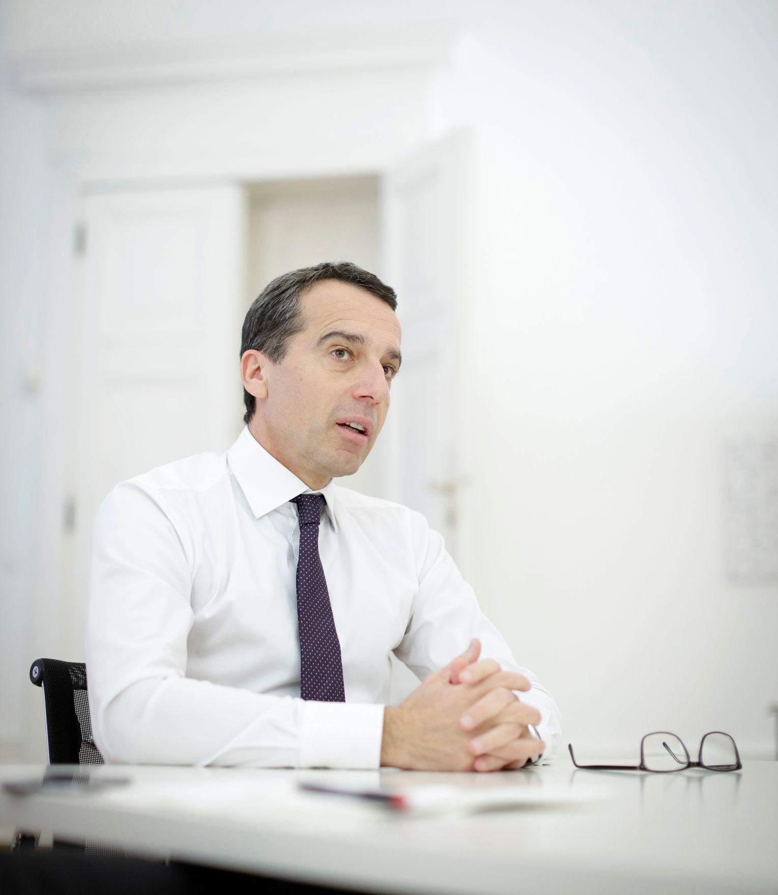 Christian Kern; Bundeskanzler der Republik &Ouml;sterreich vom 17. Mai 2016 bis 18. Dezember 2017.