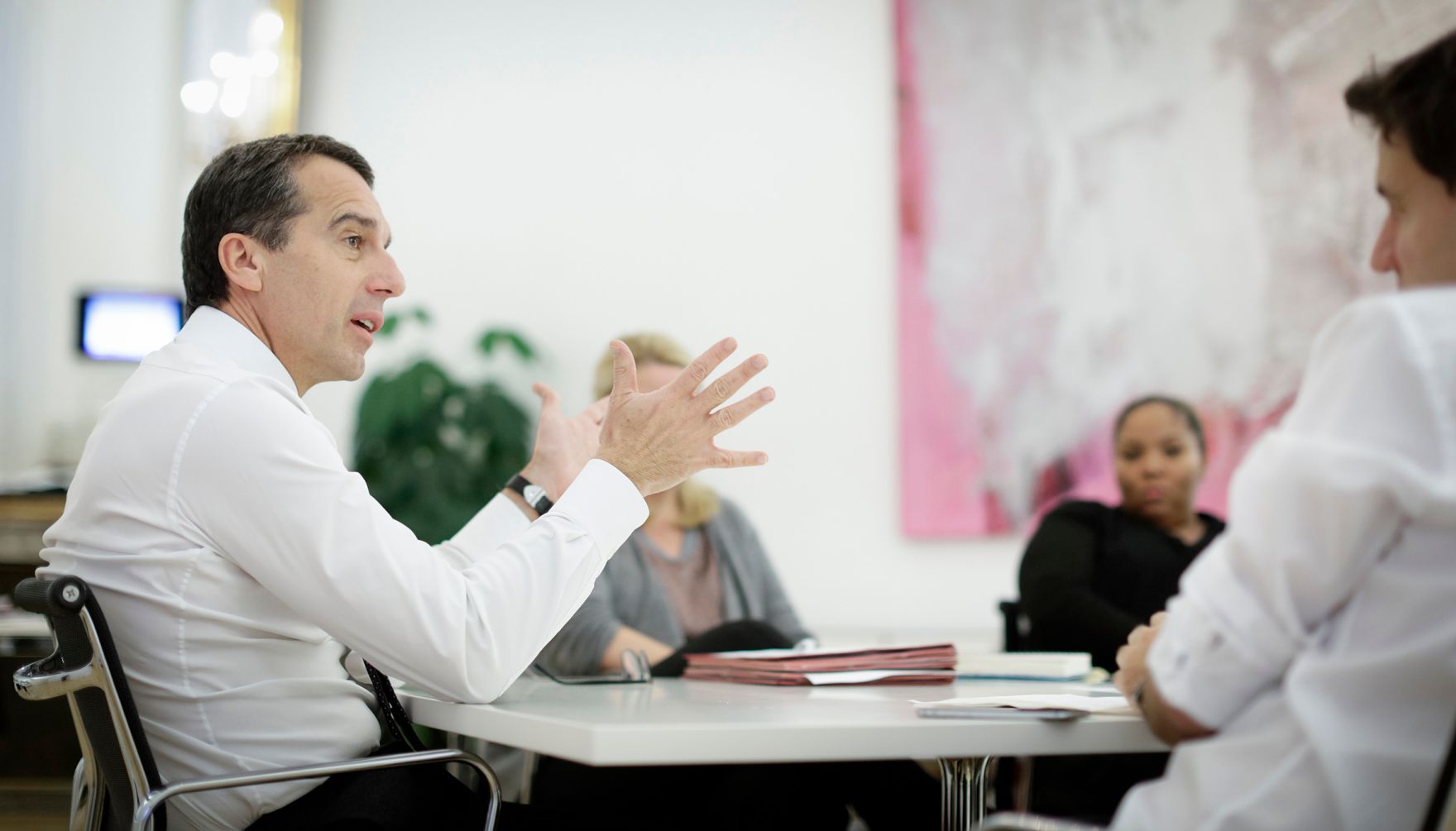 Christian Kern; Bundeskanzler der Republik &Ouml;sterreich vom 17. Mai 2016 bis 18. Dezember 2017.