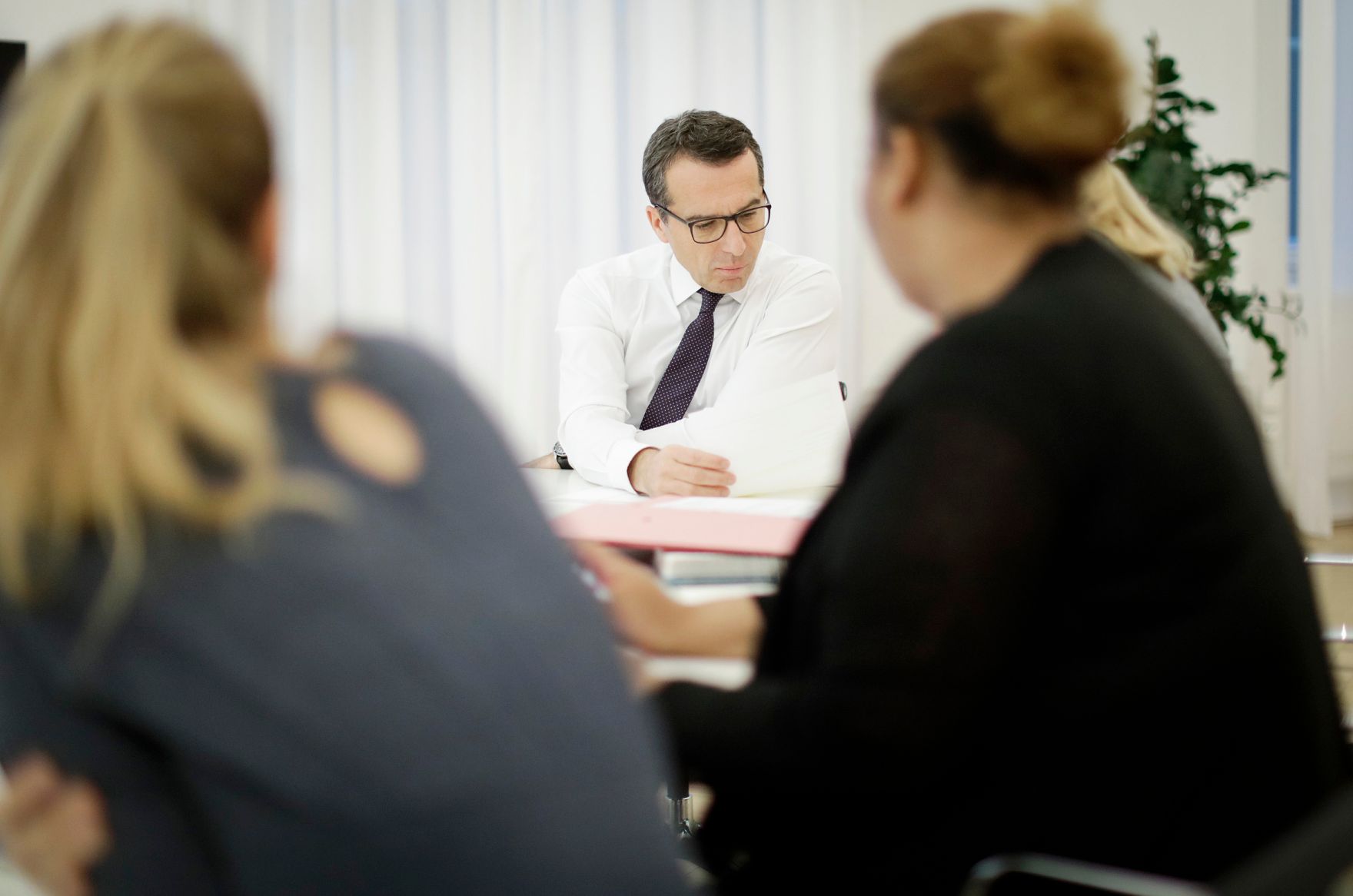Christian Kern; Bundeskanzler der Republik &Ouml;sterreich vom 17. Mai 2016 bis 18. Dezember 2017.
