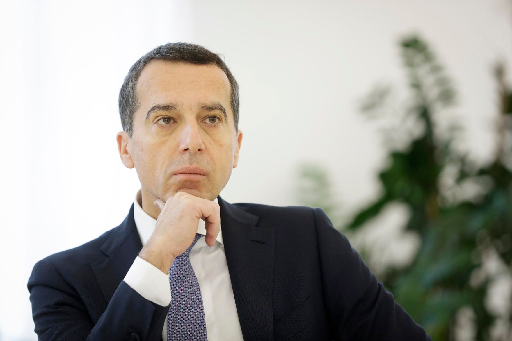 Christian Kern; Bundeskanzler der Republik &Ouml;sterreich vom 17. Mai 2016 bis 18. Dezember 2017.