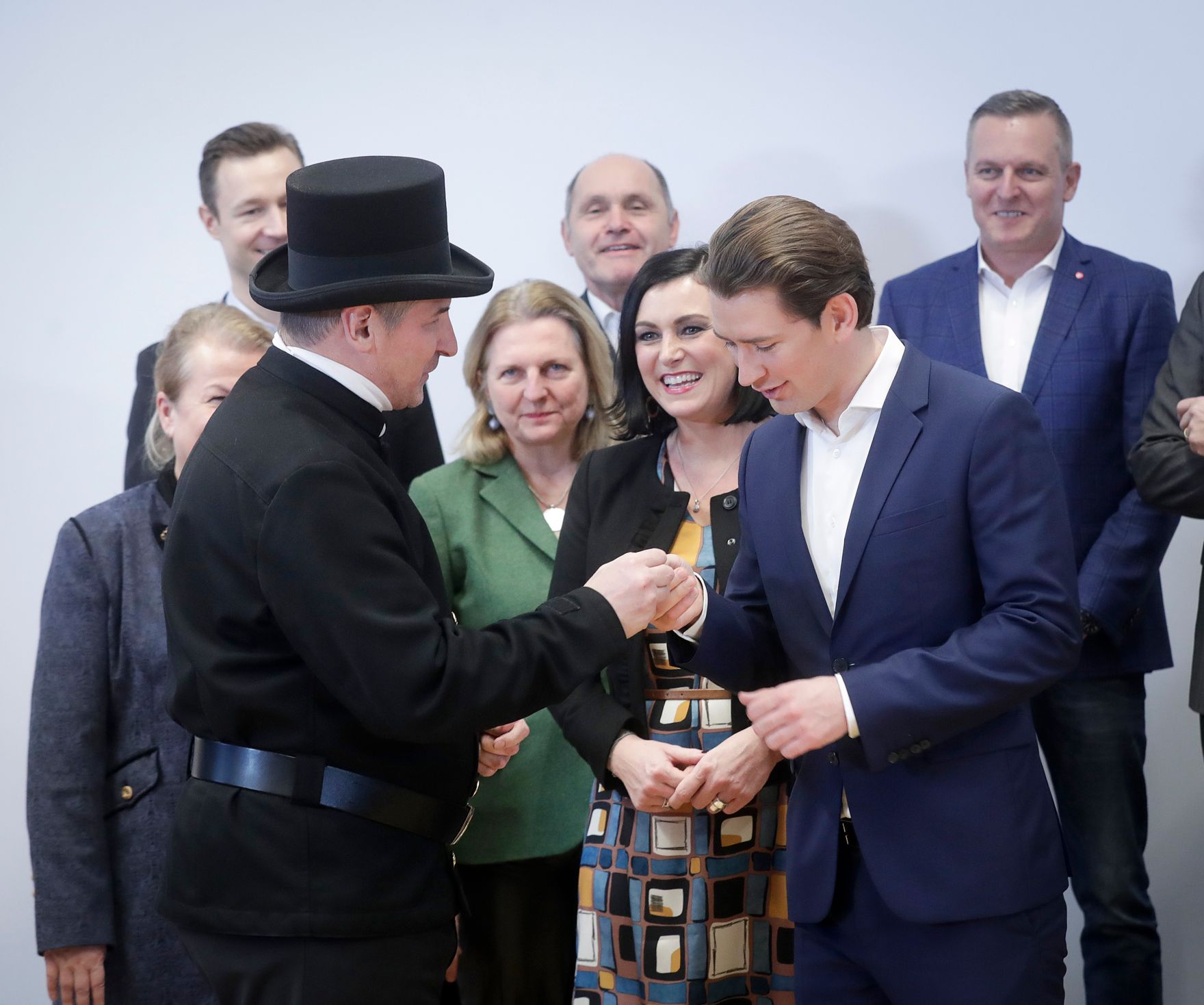 Am 10. J&auml;nner 2019 begann in Mauerbach die zweit&auml;gige Klausurtagung der Bundesregierung. Im Bild Bundeskanzler Sebastian Kurz (r.).