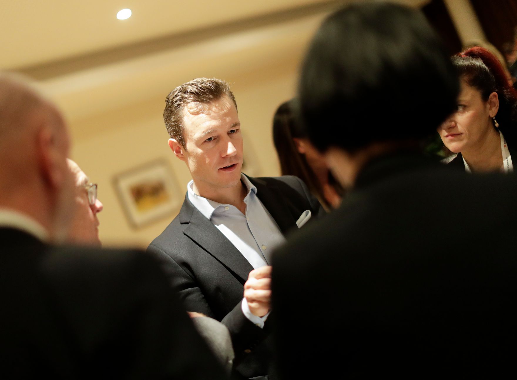 Am 10. J&auml;nner 2019 begann in Mauerbach die zweit&auml;gige Klausurtagung der Bundesregierung. Im Bild Bundesminister Gernot Bl&uuml;mel (m.).