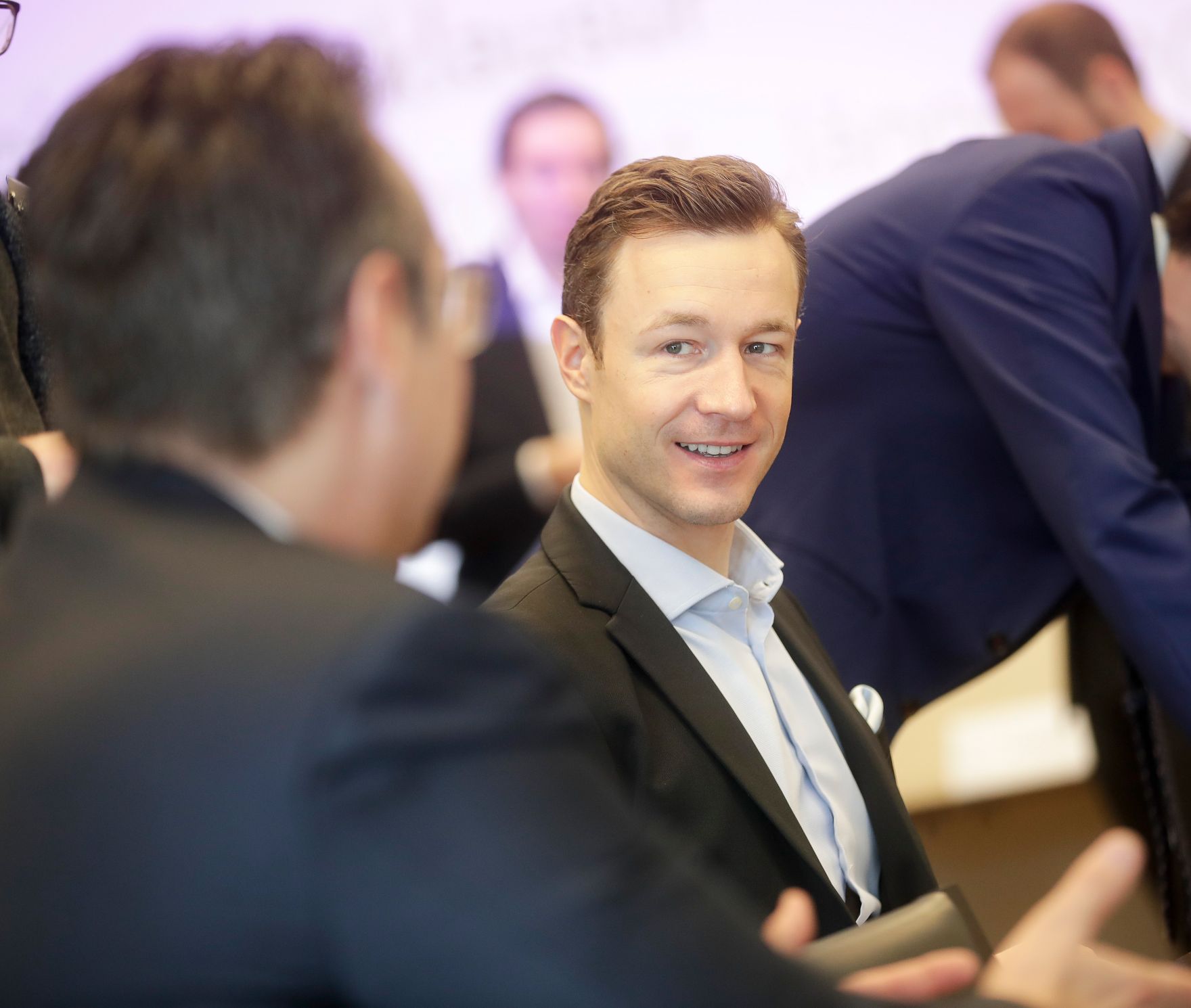 Am 11. J&auml;nner 2019 endete in Mauerbach die zweit&auml;gige Klausurtagung der Bundesregierung. Im Bild Bundesminister Gernot Bl&uuml;mel (r.).