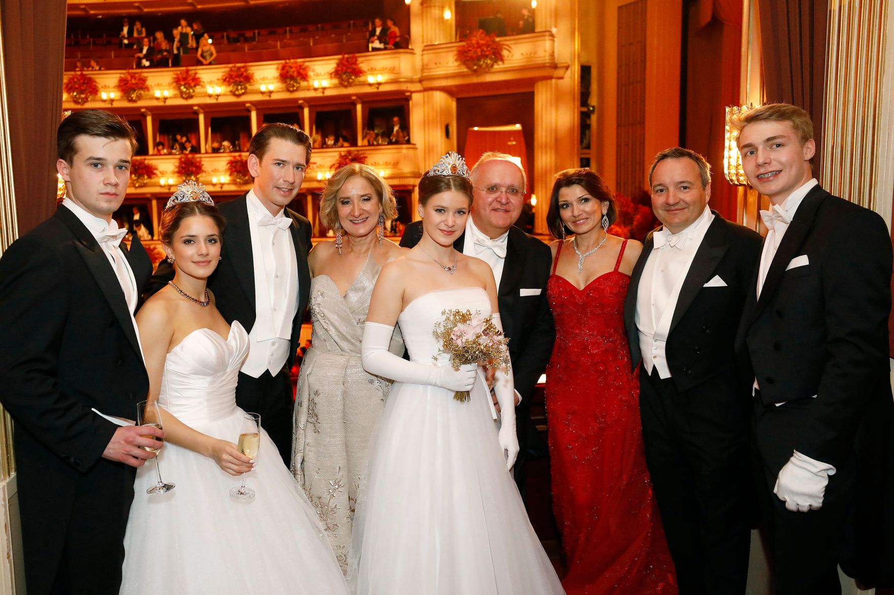 Am 28. Februar 2019 besuchte Bundeskanzler Sebastian Kurz den Wiener Opernball.