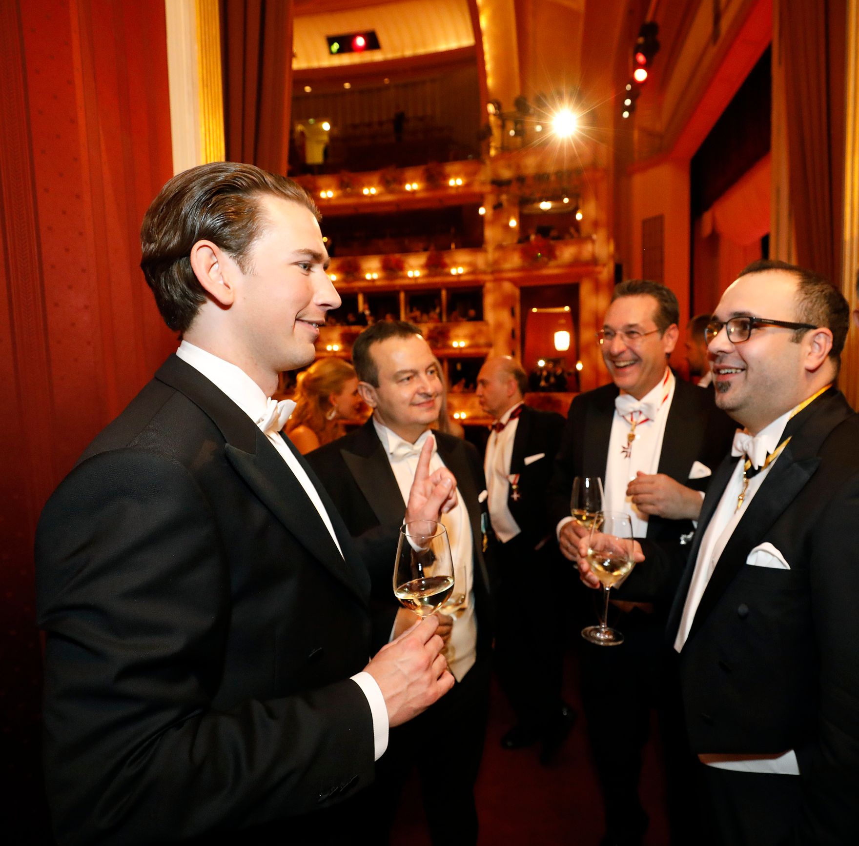 Am 28. Februar 2019 besuchte Bundeskanzler Sebastian Kurz den Wiener Opernball.