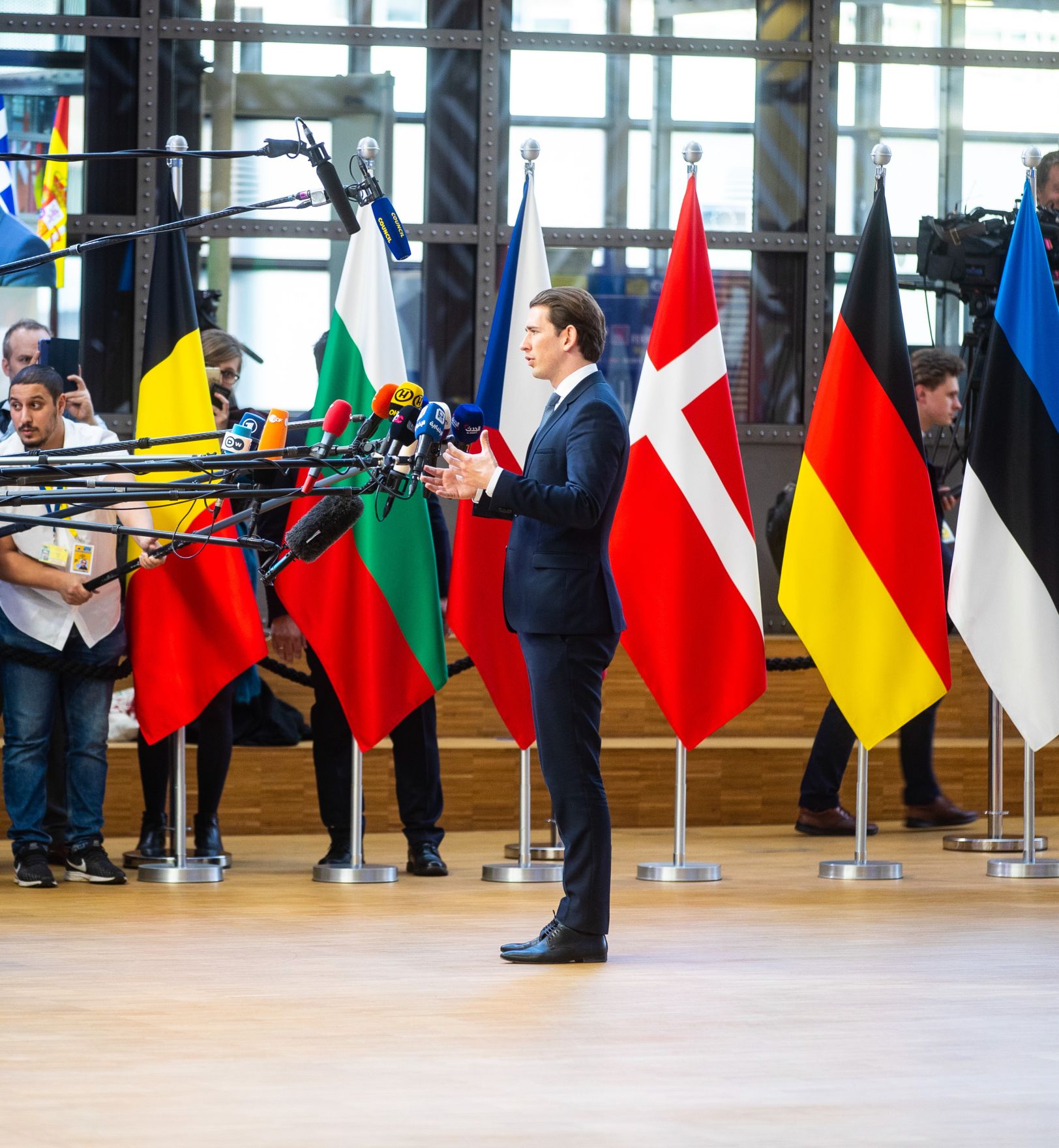 Am 21. M&auml;rz 2019 nahm Bundeskanzler Sebastian Kurz am Europ&auml;ische Rat der Staats- und Regierungschefs teil.