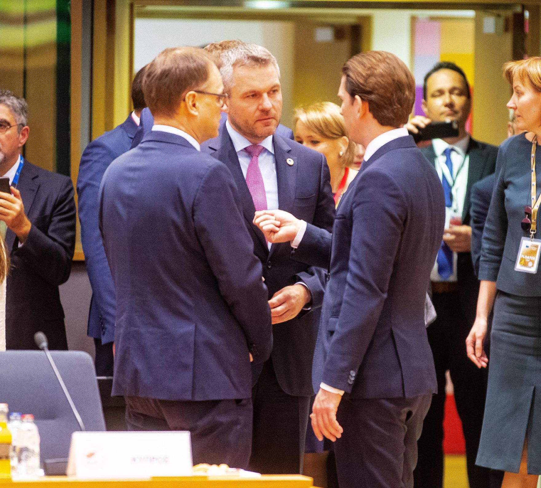 Am 21. M&auml;rz 2019 nahm Bundeskanzler Sebastian Kurz (r.) am Europ&auml;ische Rat der Staats- und Regierungschefs teil.