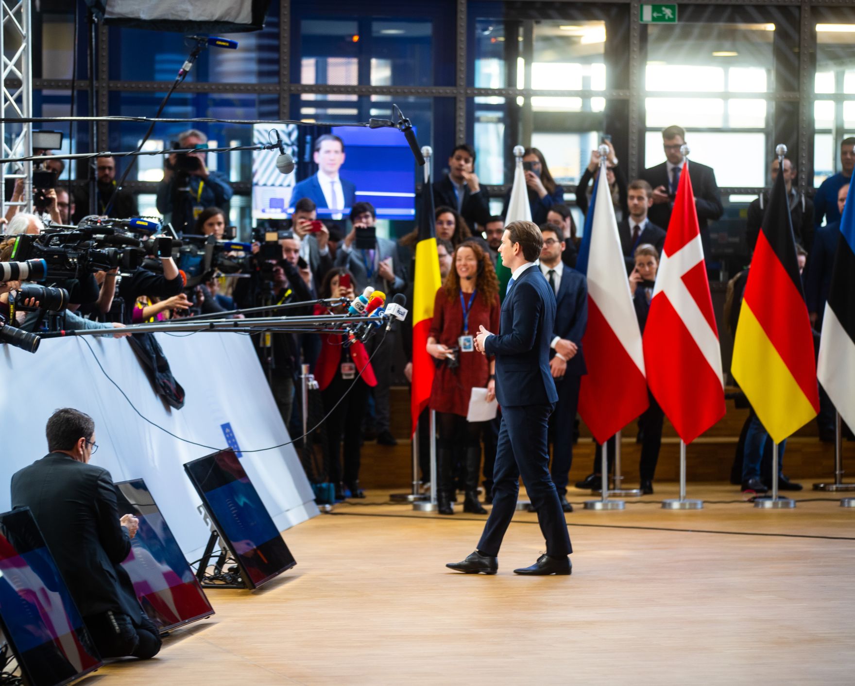 Am 22. M&auml;rz 2019 nahm Bundeskanzler Sebastian Kurz am Europ&auml;ische Rat der Staats- und Regierungschefs teil.