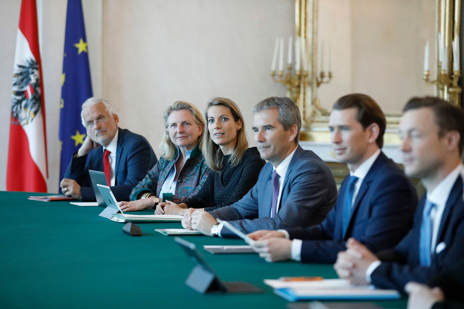 Am 22. Mai 2019 fand der erste Ministerrat der neuen Bundesregierung statt.