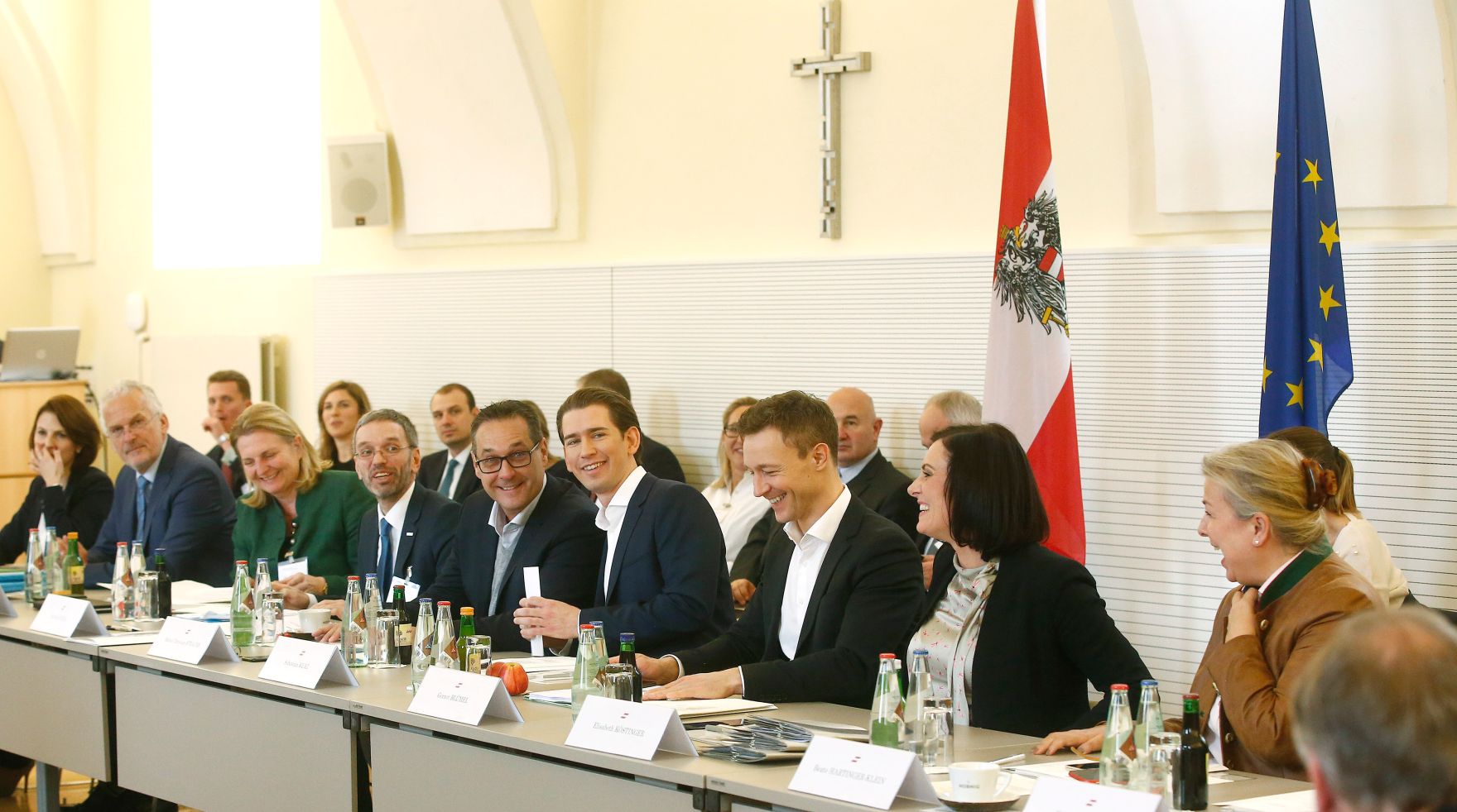 Am 4. J&auml;nner 2017 begann in Seggau die zweit&auml;gige Klausurtagung der Bundesregierung.