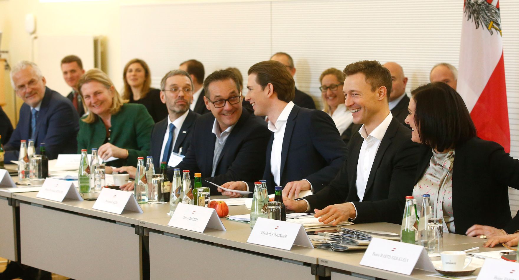 Am 4. J&auml;nner 2017 begann in Seggau die zweit&auml;gige Klausurtagung der Bundesregierung.