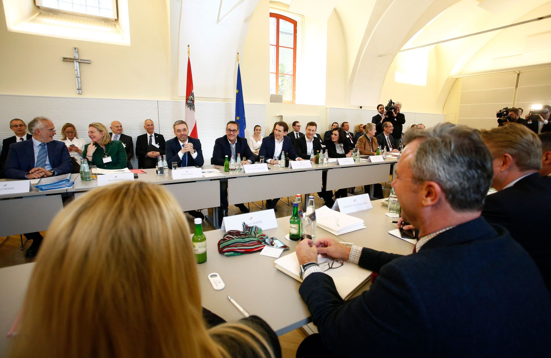 Am 4. J&auml;nner 2017 begann in Seggau die zweit&auml;gige Klausurtagung der Bundesregierung.