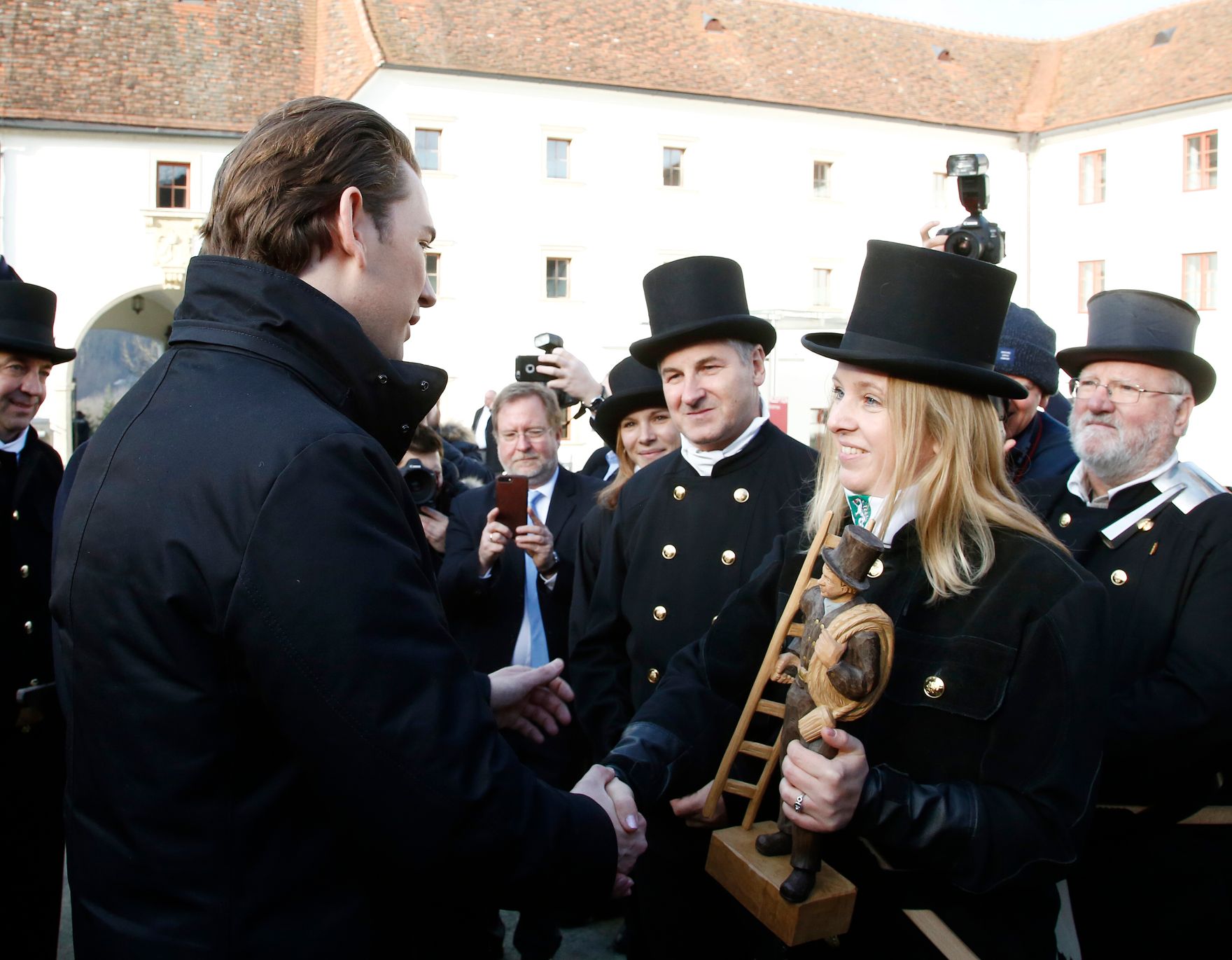 Am 5. J&auml;nner 2017 endete in Seggau die zweit&auml;gige Klausurtagung der Bundesregierung. Im Bild Bundeskanzler Sebastian Kurz (l.).