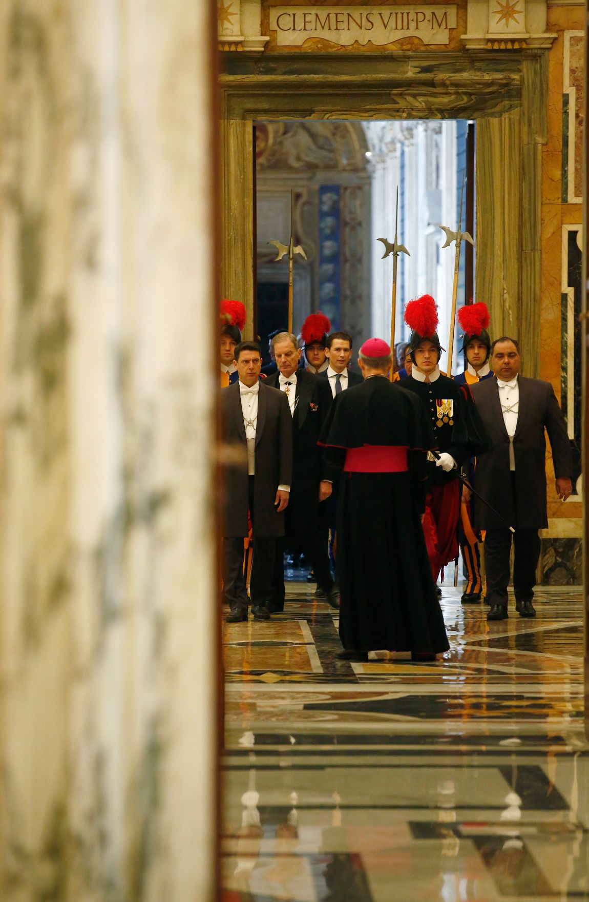 Am 5. M&auml;rz 2018 besuchte Bundeskanzler Sebastian Kurz Papst Franziskus zu einem Arbeitsgespr&auml;ch im Vatikan.