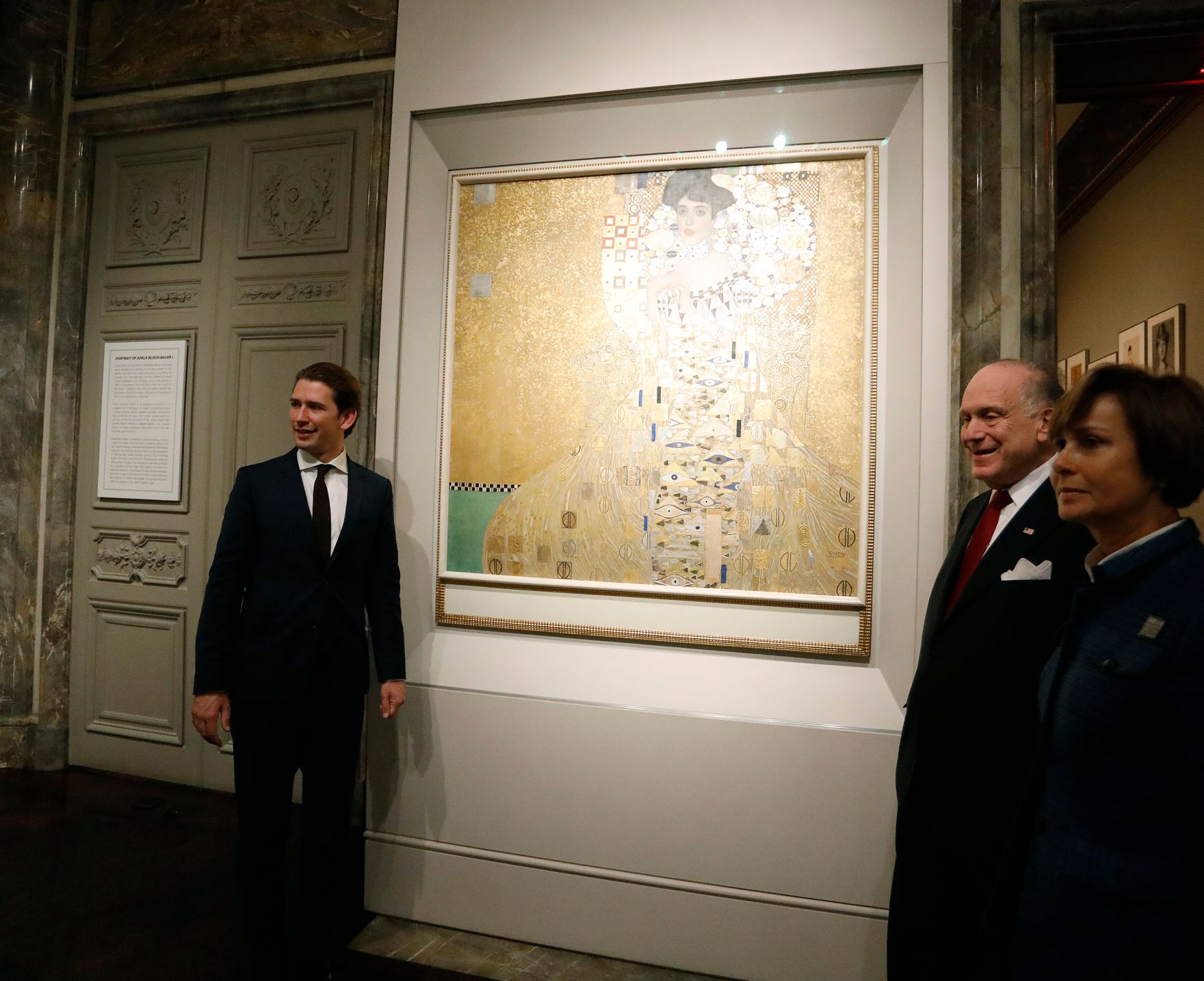 Am 26. September 2018 setzte Bundeskanzler Sebastian Kurz (l.) seine Reise anl&auml;sslich der UN-Generalversammlung nach New York fort. Im Bild bei einem Treffen mit dem Unternehmer Ronald Lauder (r.) in der "Neuen Galerie New York".