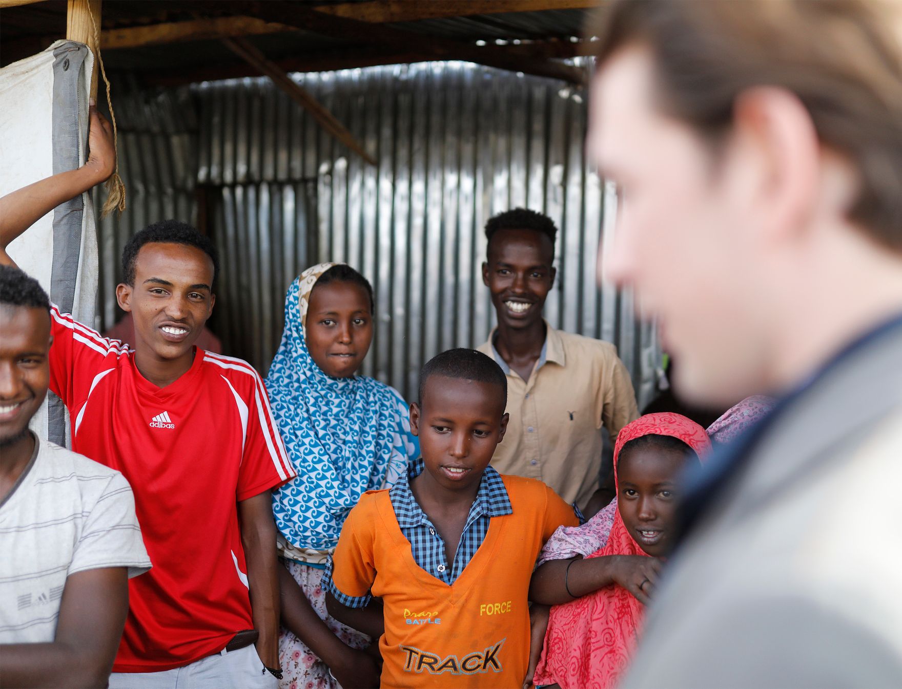 Am 8. Dezember 2018 reiste Bundeskanzler Sebastian Kurz nach &Auml;thiopien. Im Bild beim Besuch des Fl&uuml;chtlingslagers Qologji.