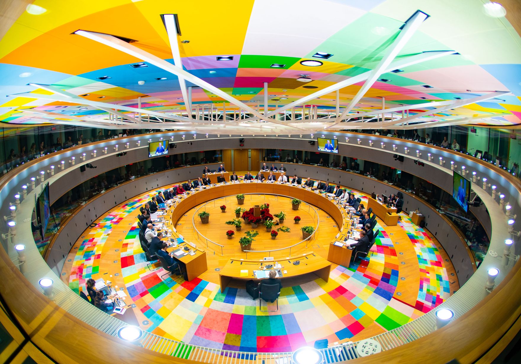 Am 13. Dezember 2018 setzte Bundeskanzler Sebastian Kurz seine Reise nach Br&uuml;ssel anl&auml;sslich des EU-Gipfels fort. Im Bild beim Europ&auml;ischen Rat.