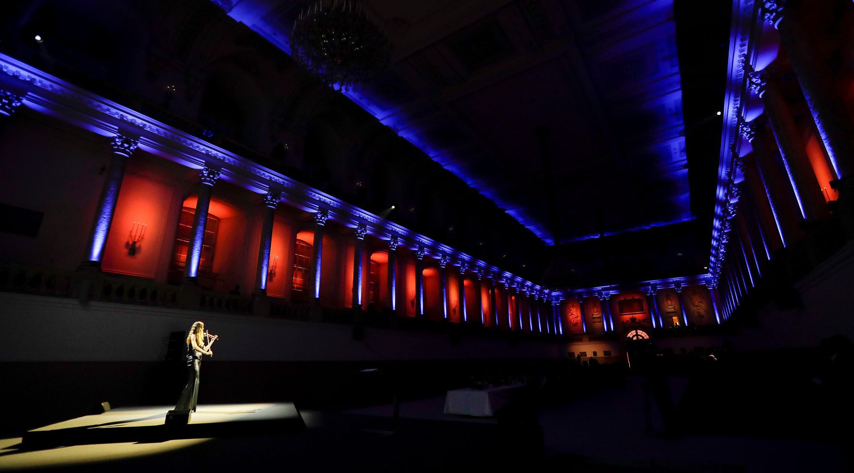 Am 17. Dezember 2018 begann das &quot;Hochrangige Forum Afrika‑Europa&quot;. Im Bild Bundeskanzler Sebastian Kurz beim Abendempfang in der Spanischen Hofreitschule.