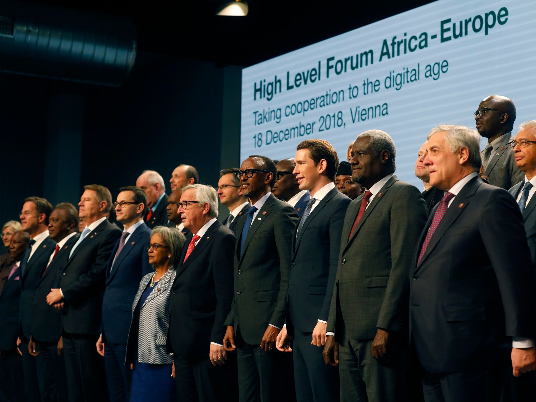 Am 18. Dezember 2018 nahm Bundeskanzler Sebastian Kurz am &quot;Hochrangigen Forum Afrika‑Europa&quot; teil.