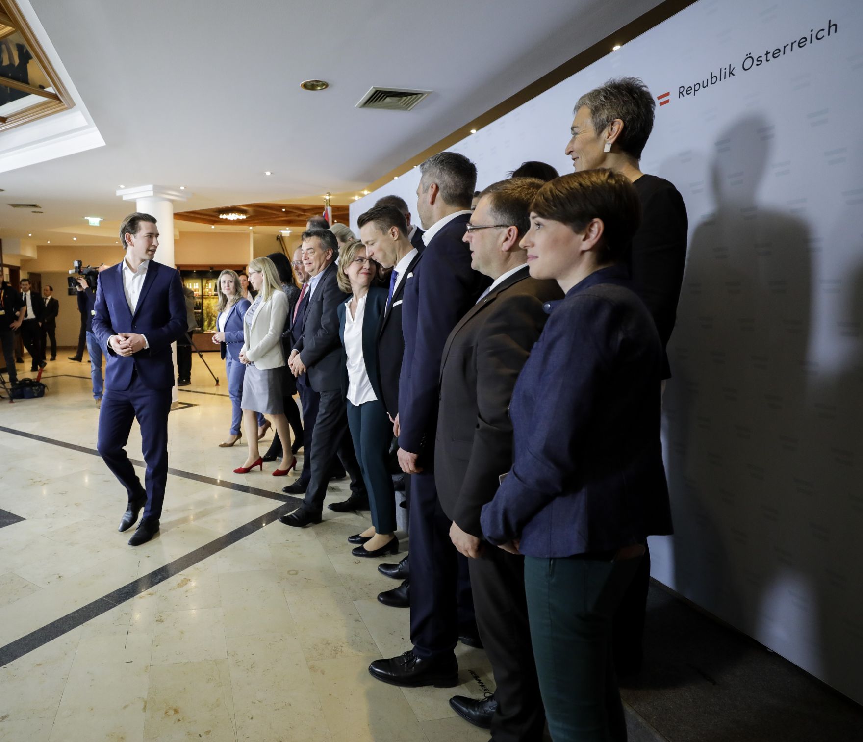 Am 29. J&auml;nner 2020 begann in Krems die zweit&auml;gige Klausurtagung der Bundesregierung.