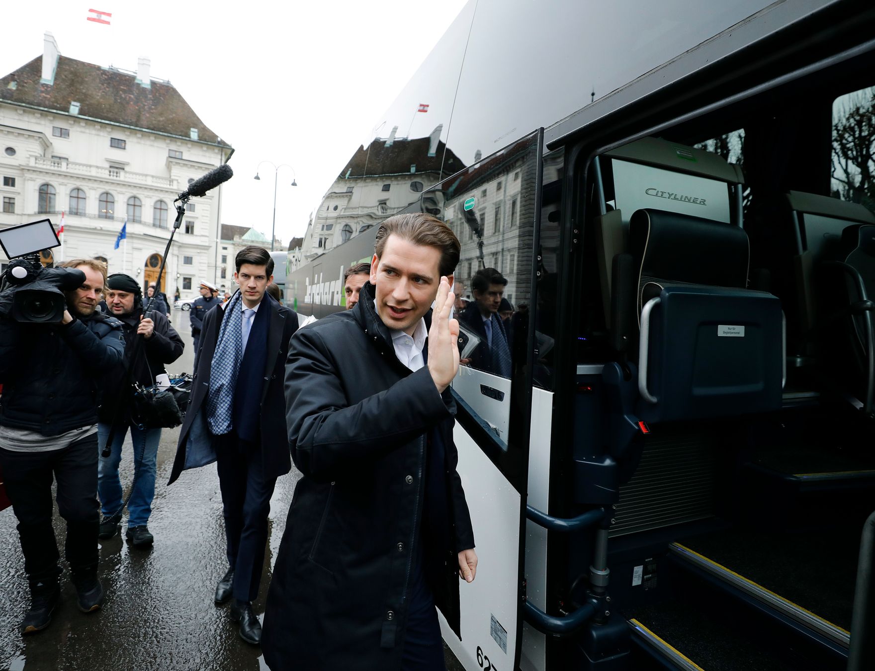 Am 29. J&auml;nner 2020 machte sich die Bundesregierung auf den Weg zur zweit&auml;gigen Regierungsklausur in Krems. Im Bild Bundeskanzler Sebastian Kurz.