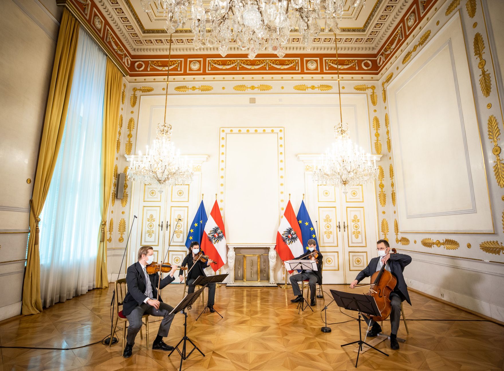 Am 27. April 2020 fand anl&auml;sslich der 75. Wiederkehr des Tages der Wiedererrichtung der Republik &Ouml;sterreich ein Festakt im Bundeskanzleramt statt.