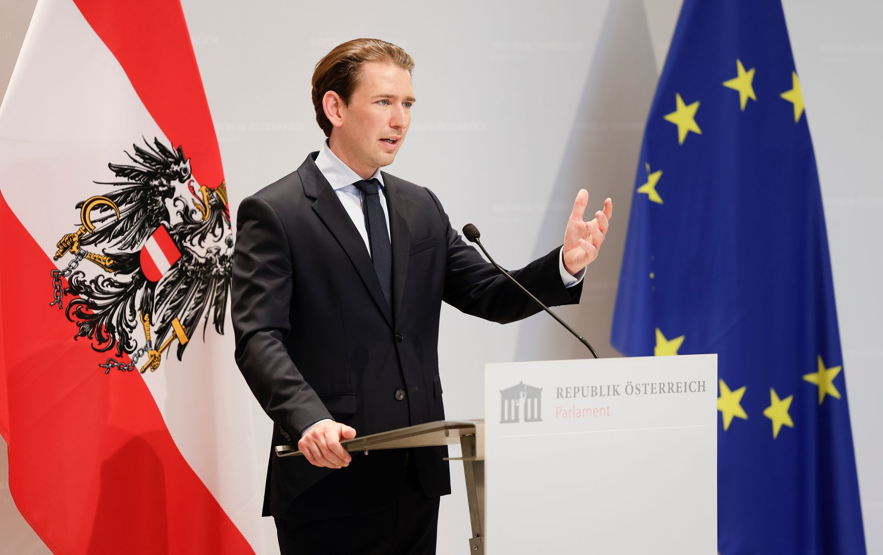Am 23. Juni 2021 nahm Bundeskanzler Sebastian Kurz (im Bild) am &bdquo;Steiermarkabend&ldquo; anl&auml;sslich des Vorsitzes des Landes Steiermark im Bundesrat teil.