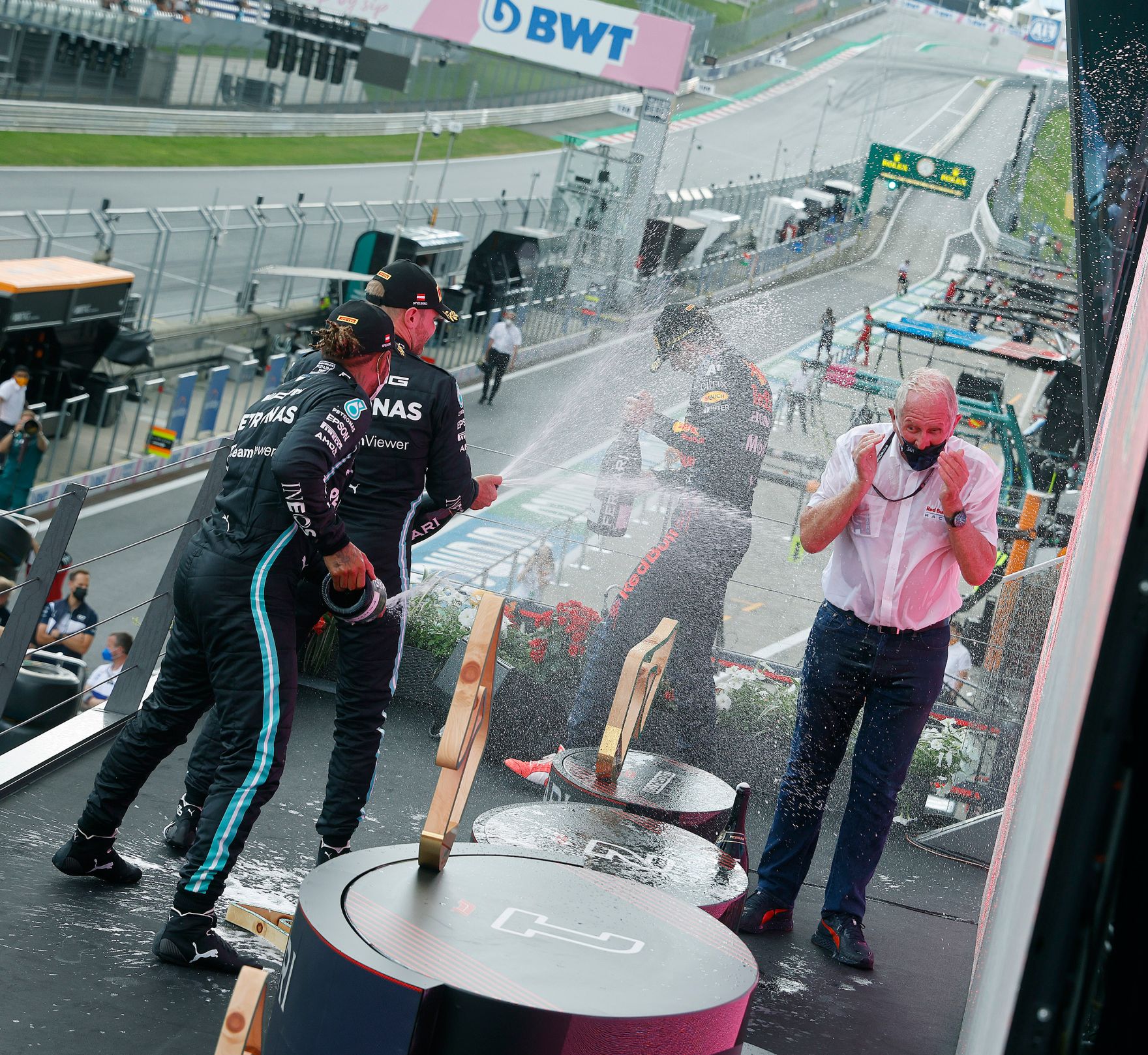 Am 27. Juni 2021 besuchte Bundeskanzler Sebastian Kurz den Formel 1 Grand Prix Austria in Spielberg.