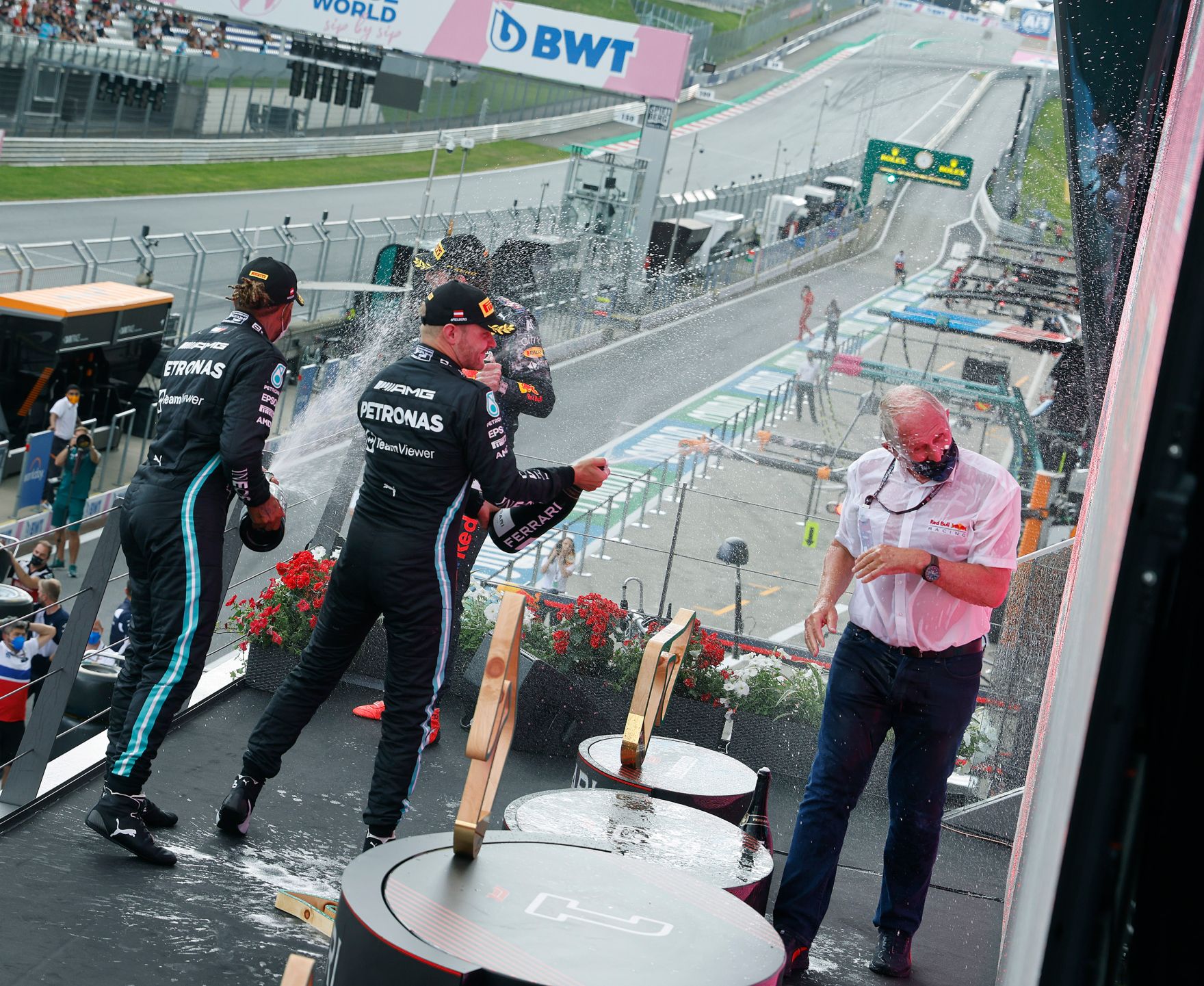 Am 27. Juni 2021 besuchte Bundeskanzler Sebastian Kurz den Formel 1 Grand Prix Austria in Spielberg.