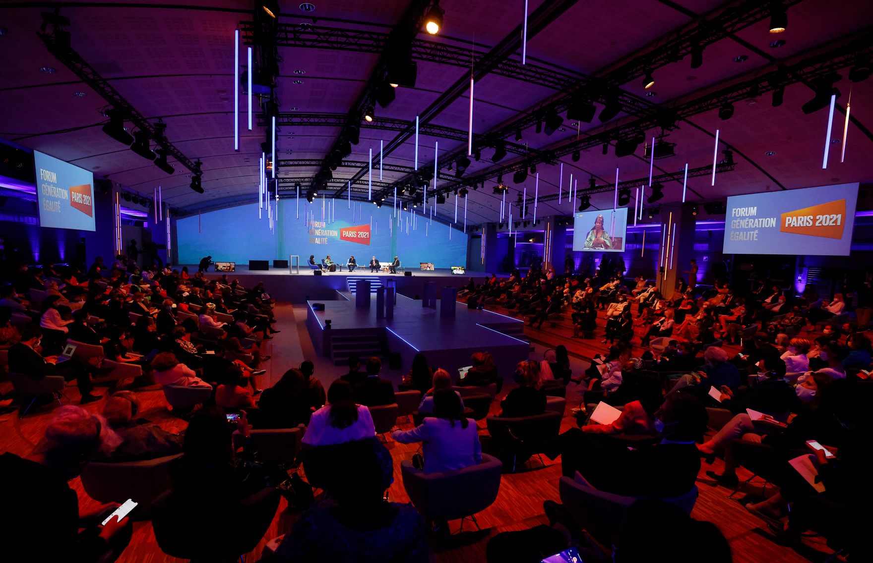 Am 30. Juni 2021 nahm Bundeskanzler Sebastian Kurz im Rahmen seines Arbeitsbesuch in Paris am Generation Equality Forum 2021 teil.