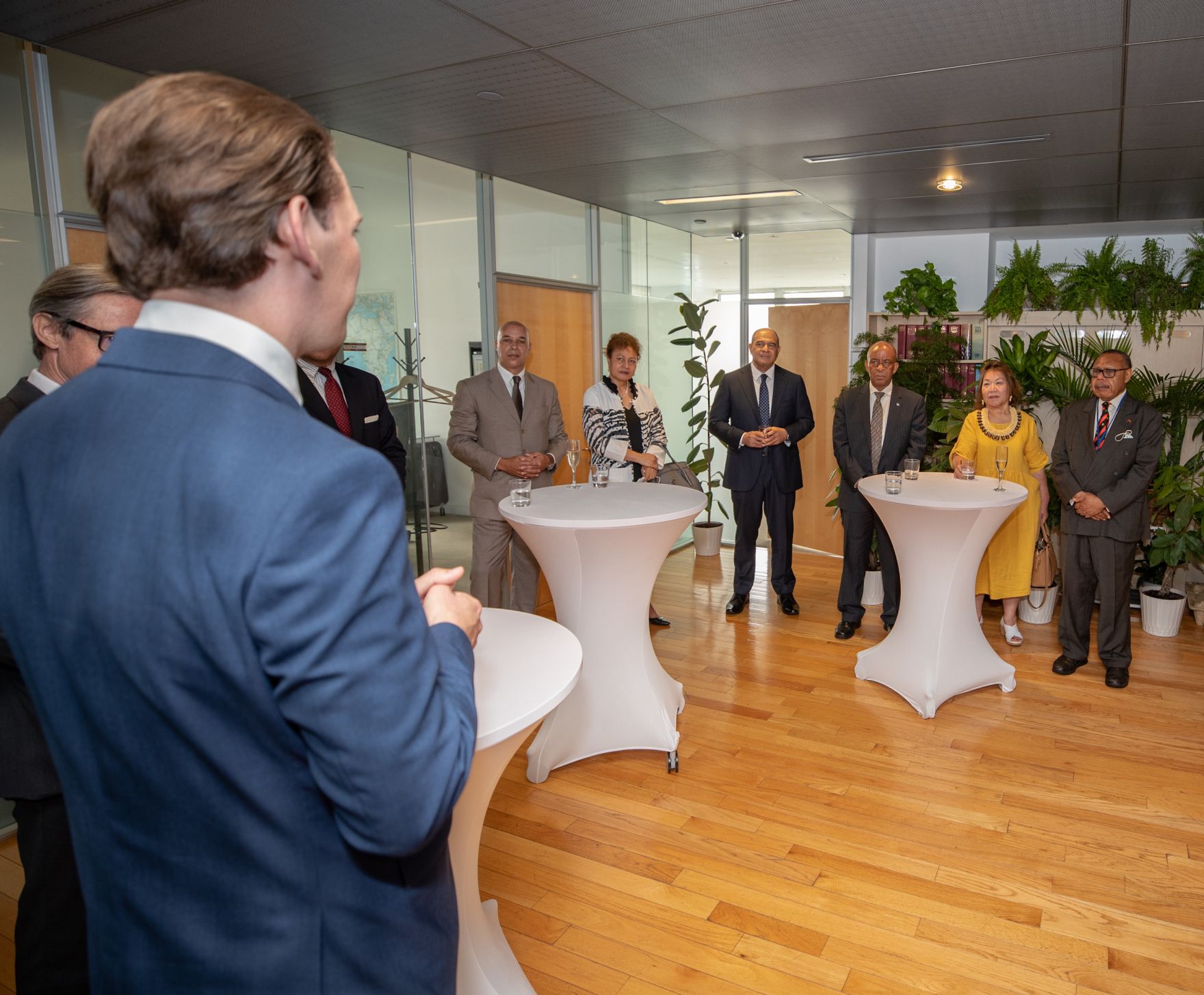 Am 13. Juli traf Bundeskanzler Sebastian Kurz die Vertreter der kleinen Inselentwicklungsstaaten in New York.