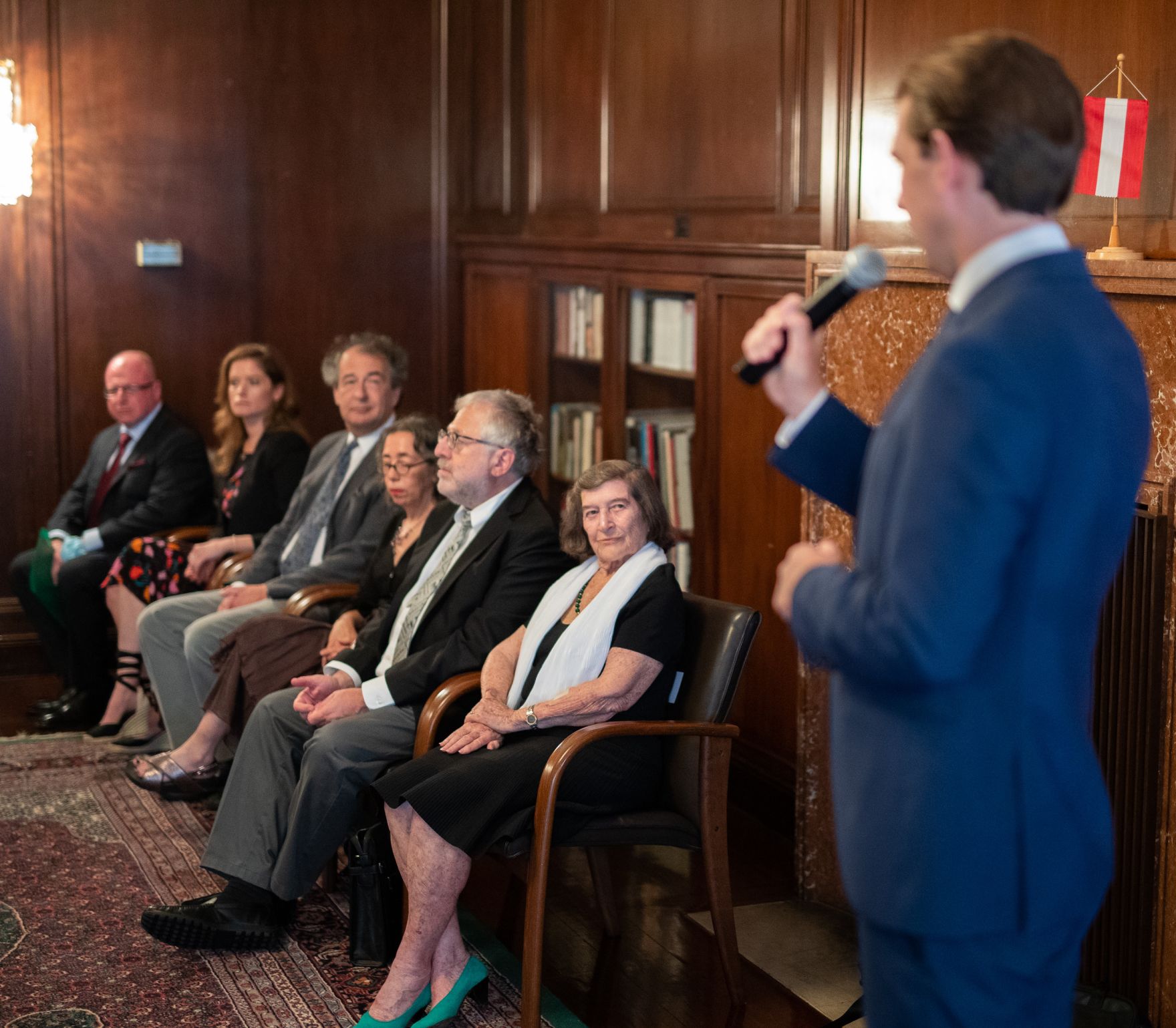 Am 14. Juli &uuml;berreichte Bundeskanzler Sebastian Kurz Staatsb&uuml;rgerschaften an Schoah &Uuml;berlebende bzw. an deren Angeh&ouml;rige.