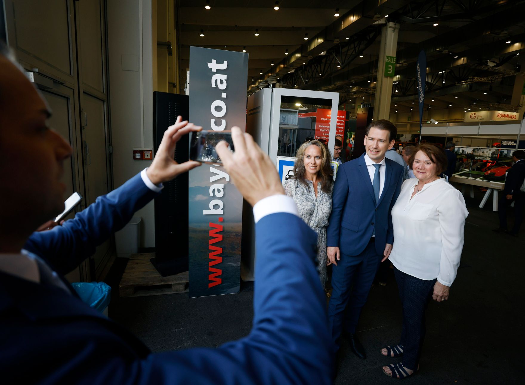 Am 16. September 2021 nahm Bundeskanzler Sebastian Kurz (m.) an der Haupttagung des 67. Österreichischen Gemeindetages teil.