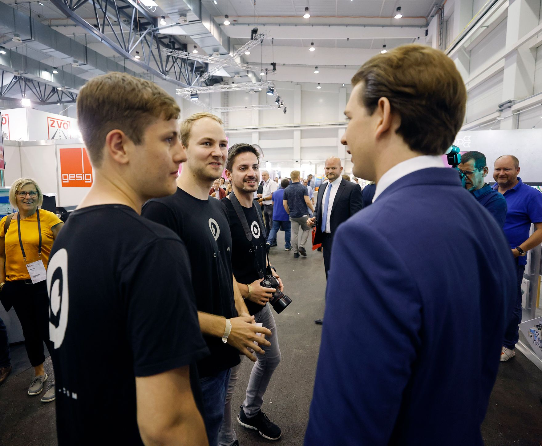 Am 16. September 2021 nahm Bundeskanzler Sebastian Kurz (r.) an der Haupttagung des 67. Österreichischen Gemeindetages teil.