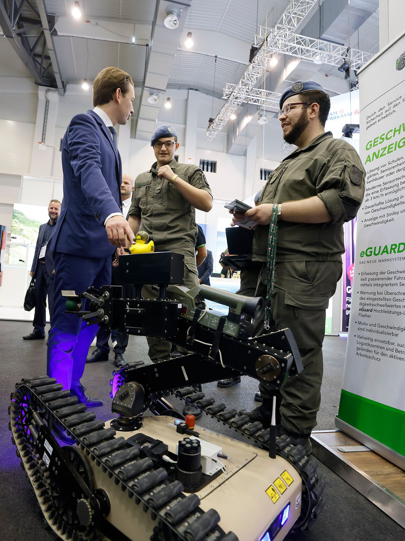 Am 16. September 2021 nahm Bundeskanzler Sebastian Kurz (l.) an der Haupttagung des 67. Österreichischen Gemeindetages teil.
