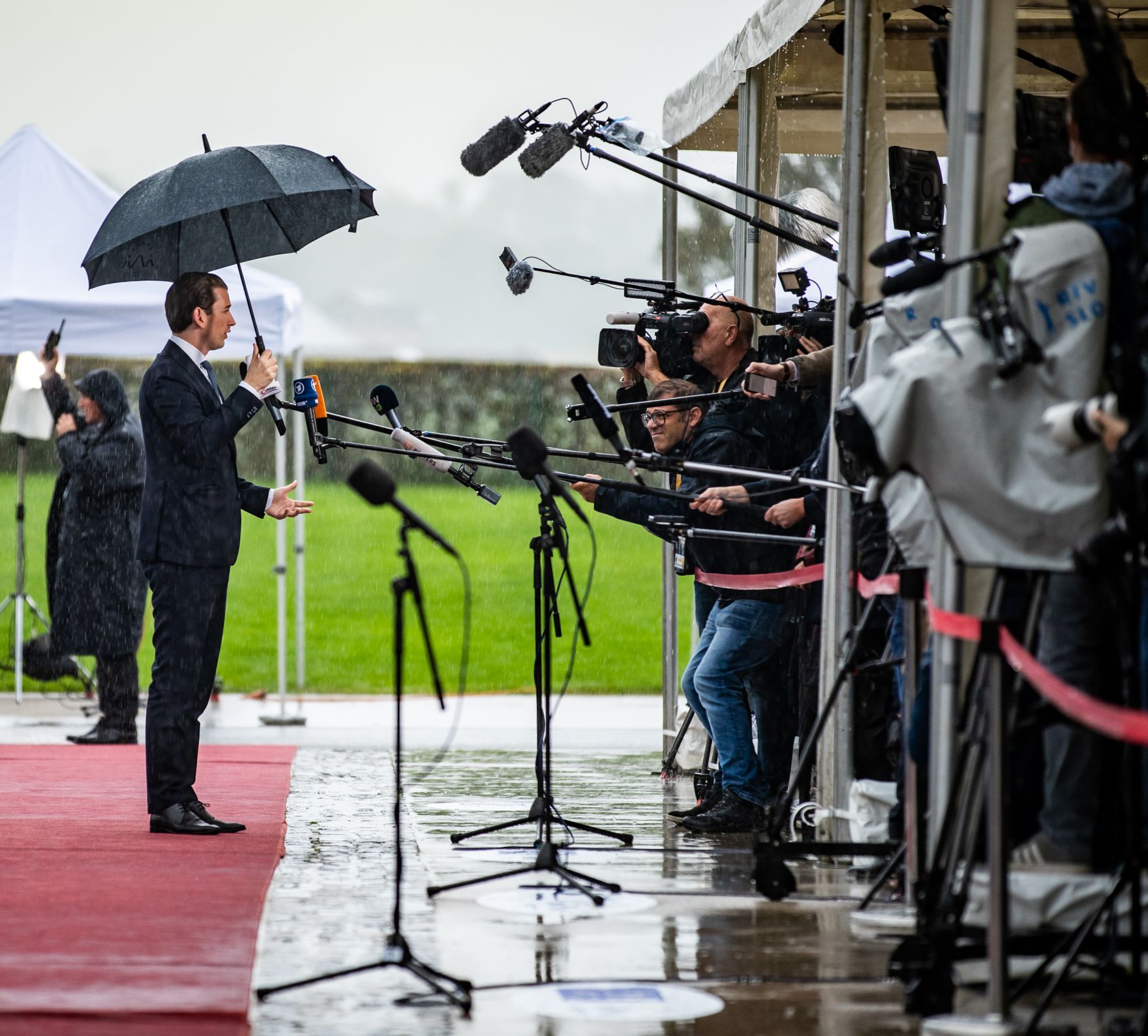 Am 6. Oktober 2021 nahm Bundeskanzler Kurz beim Westbalkan-Gipfel in Slowenien teil.