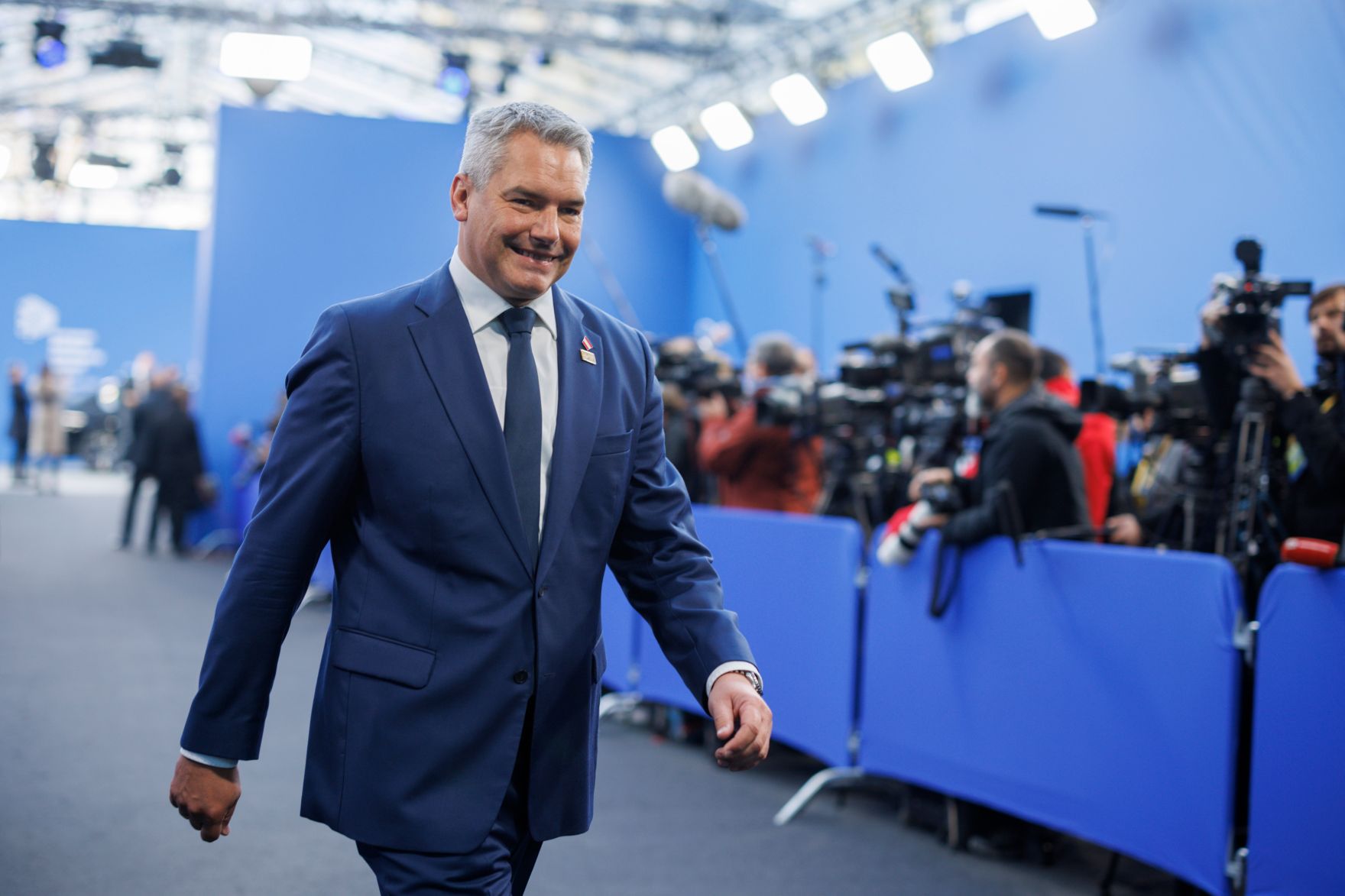 Am 7. November 2024 reiste Bundeskanzler Karl Nehammer (im Bild) anl&auml;sslich eines Arbeitsbesuches nach Budapest.